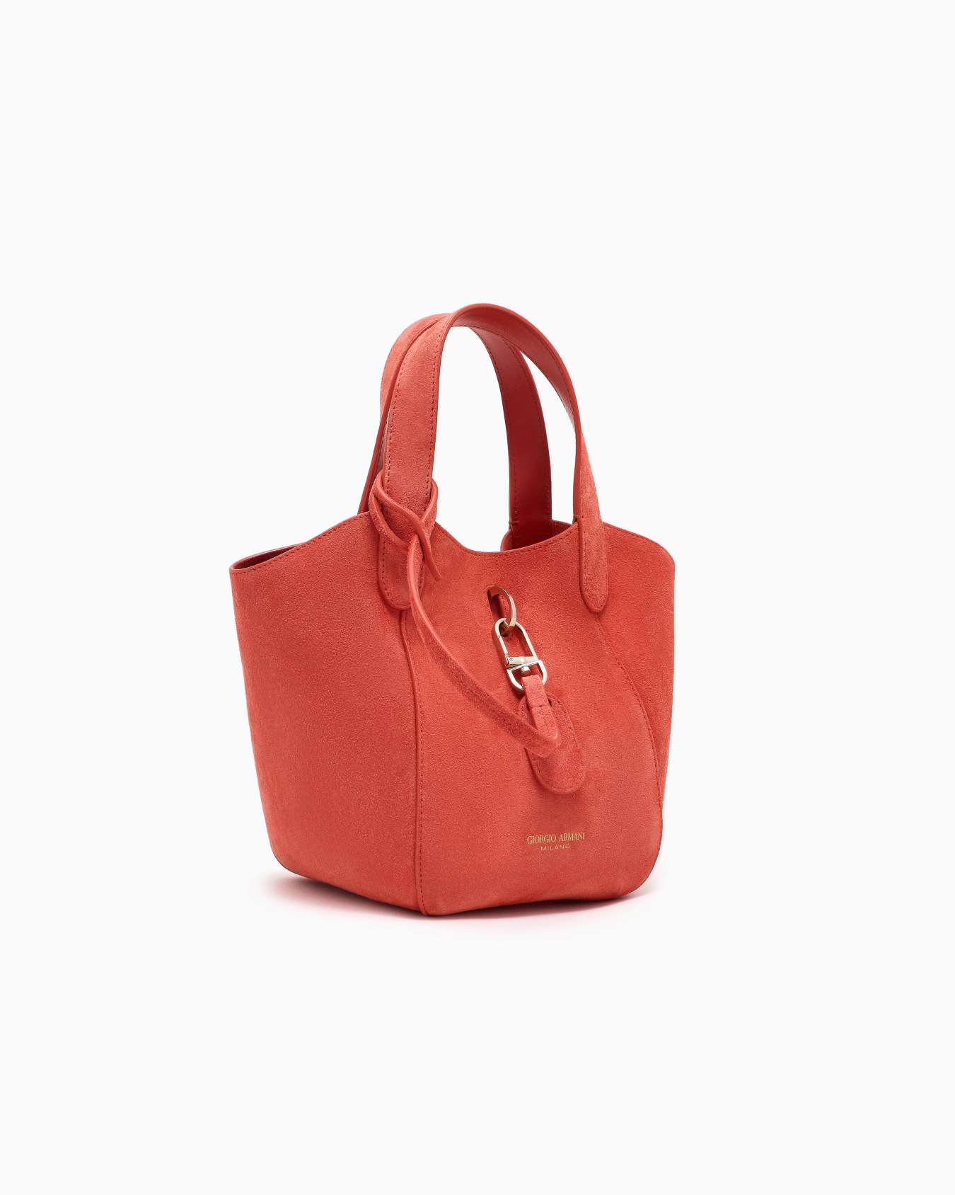 Small suede handbag Slide 1