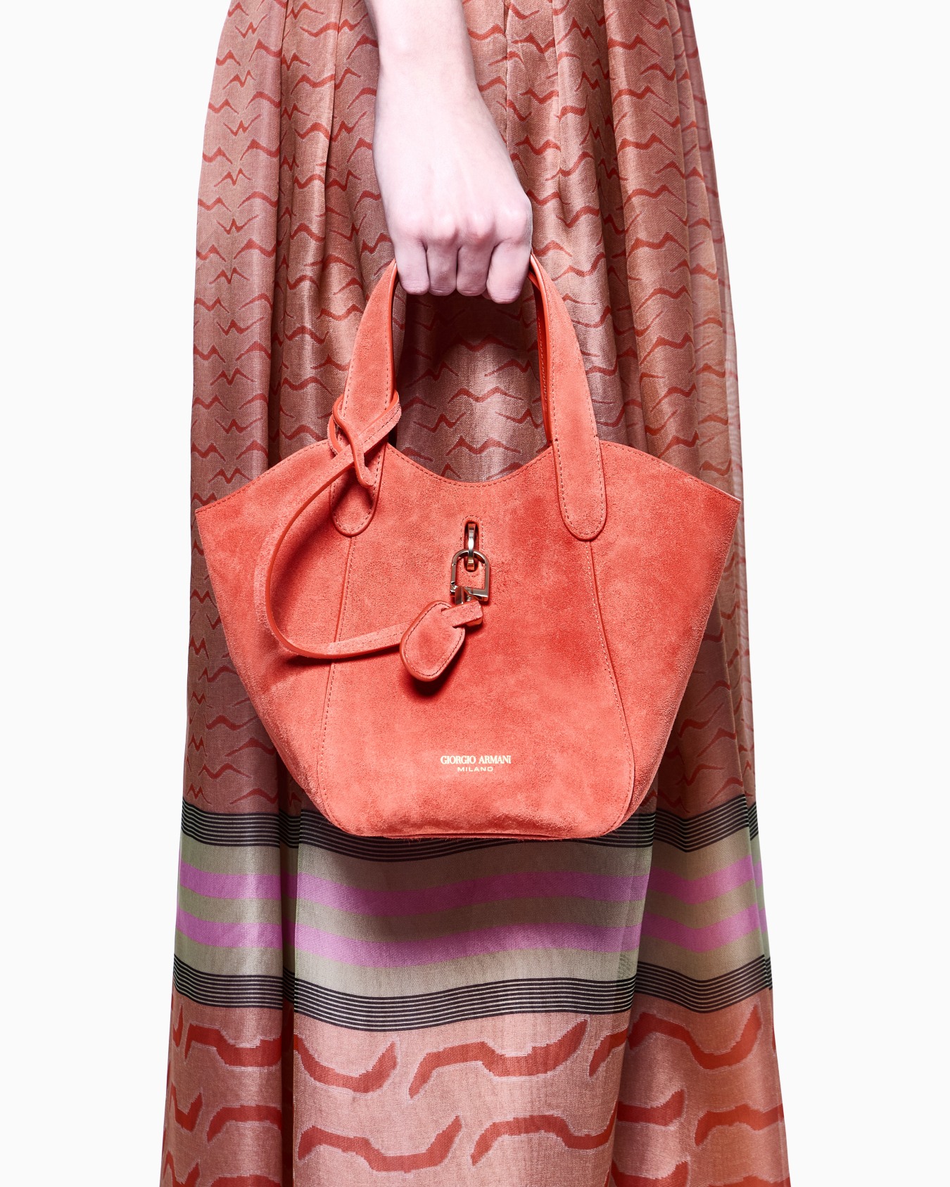 Small suede handbag Slide 5