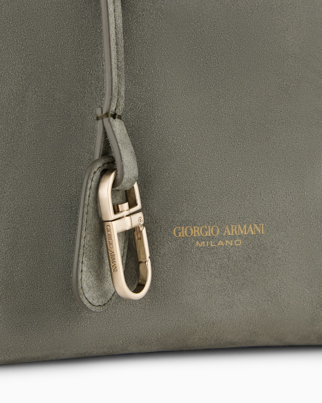 Medium suede handbag Slide 4