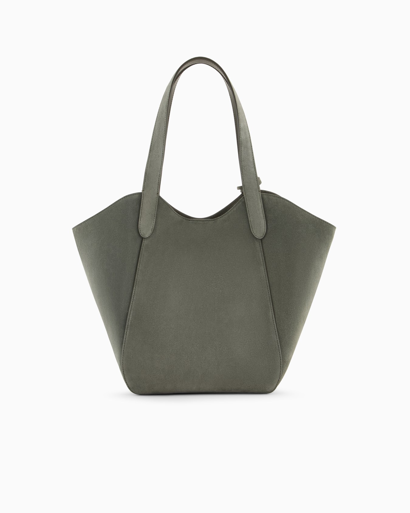 Medium suede handbag Slide 2