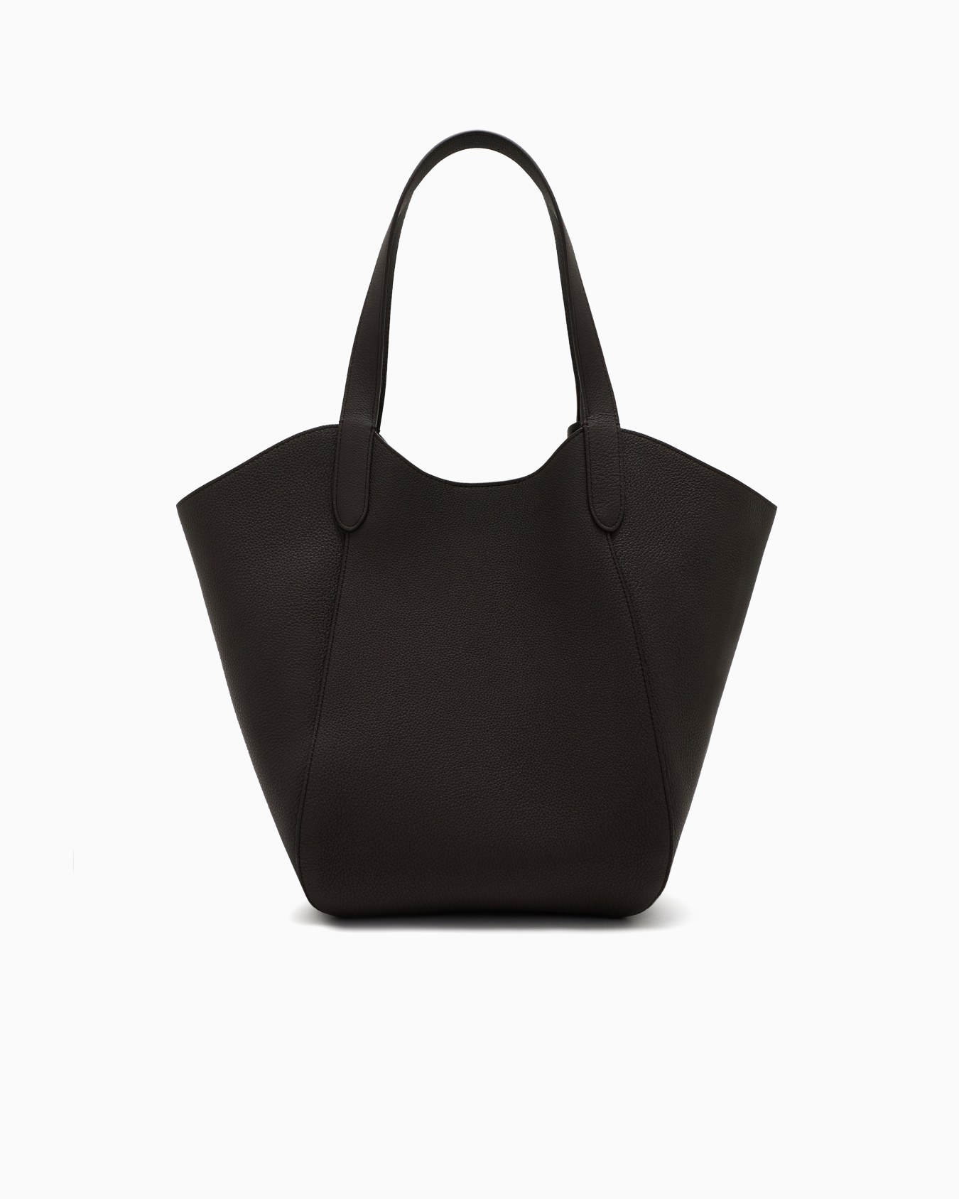 Medium pebbled leather handbag Slide 2