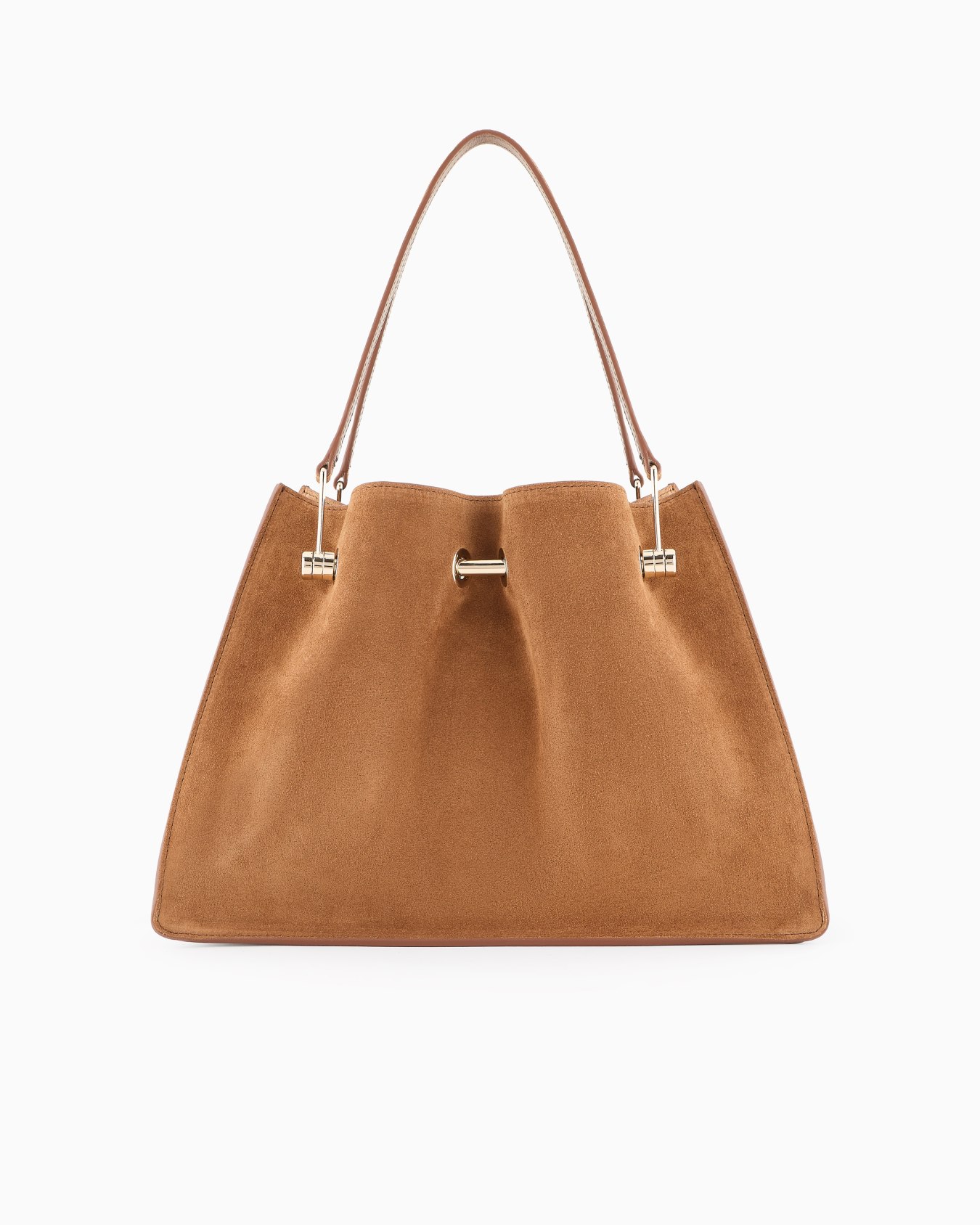 Small suede shopper bag Slide 2