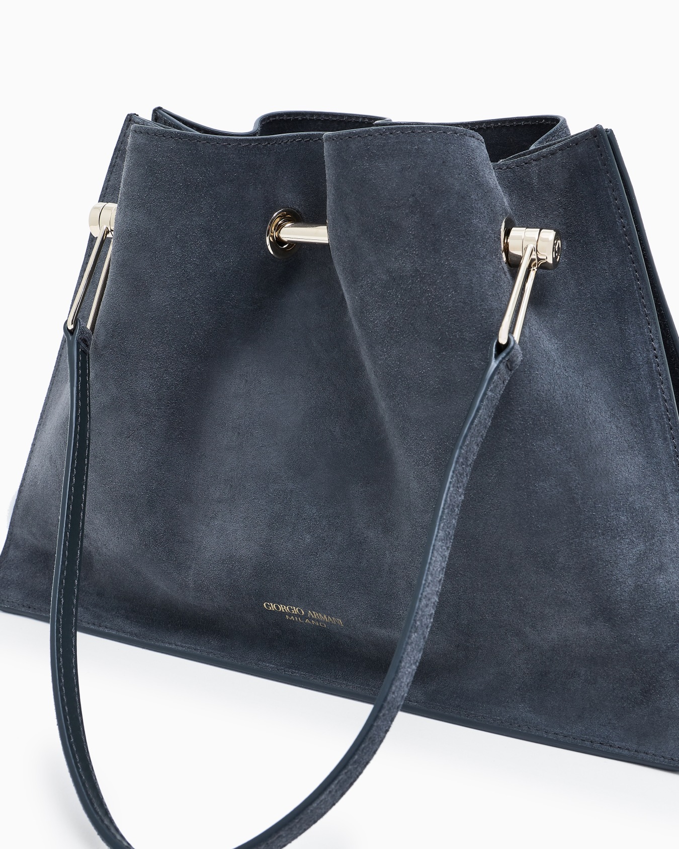 Small suede shopper bag Slide 4