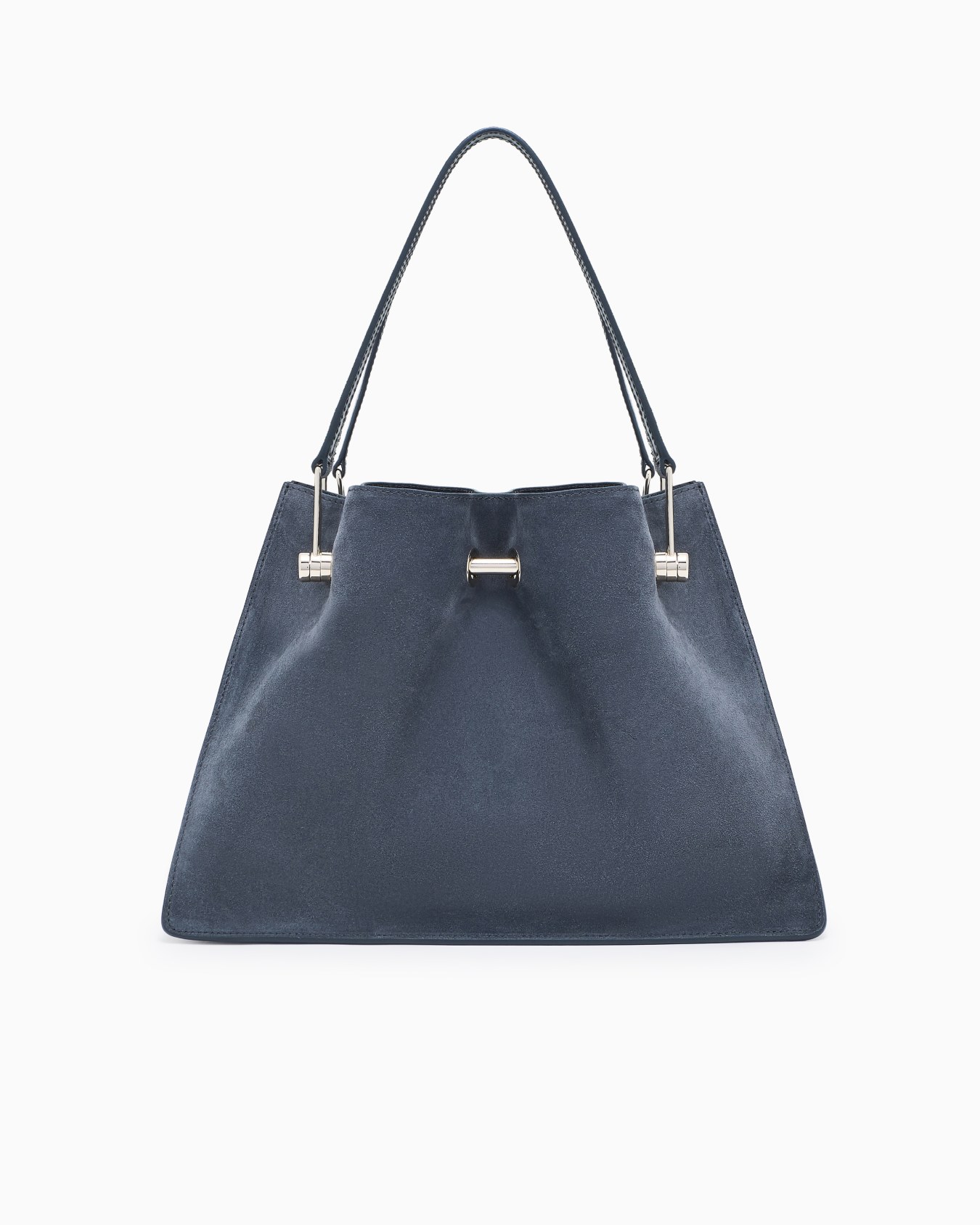 Small suede shopper bag Slide 2