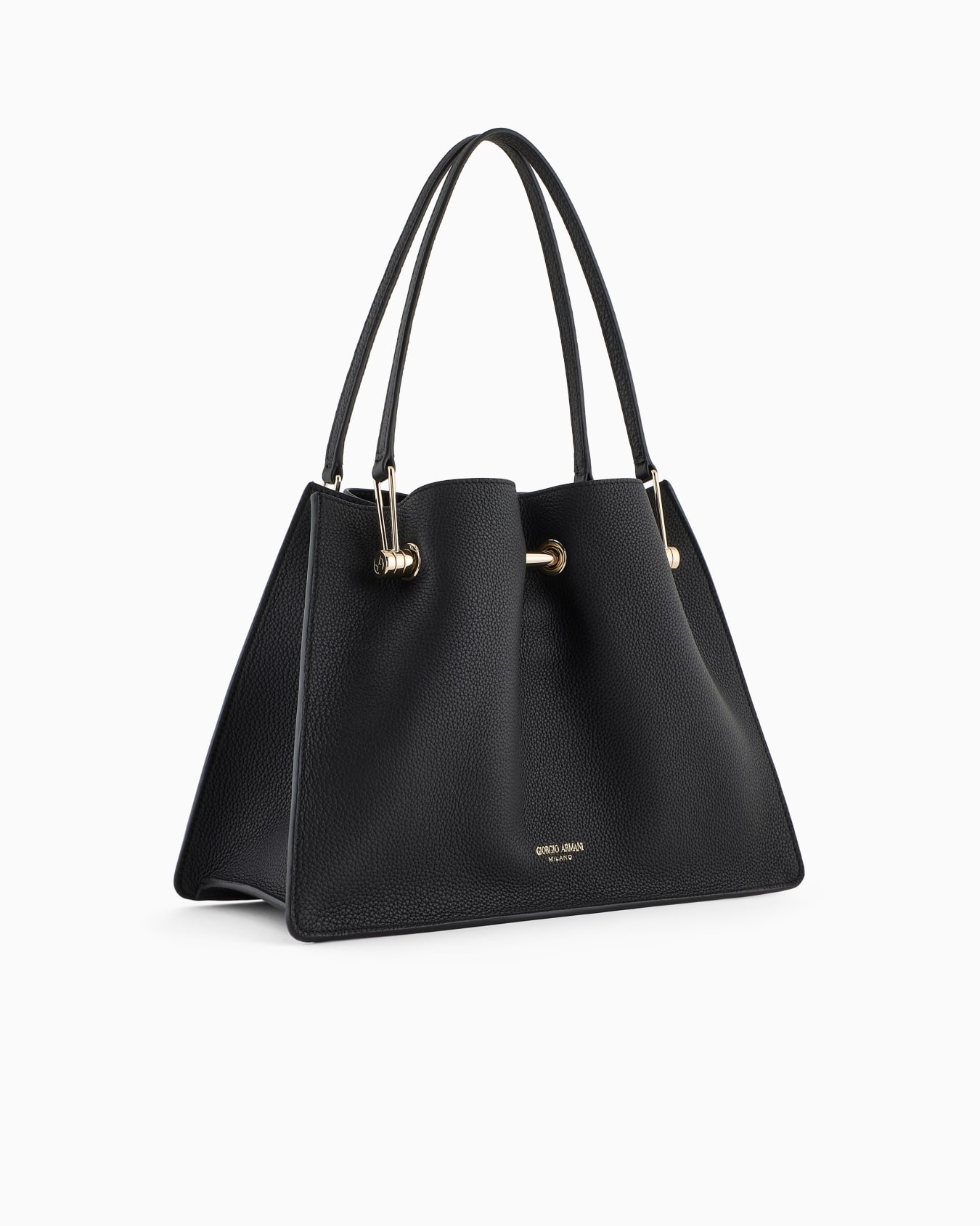 Petit sac cabas en cuir suédé Diapositive 1