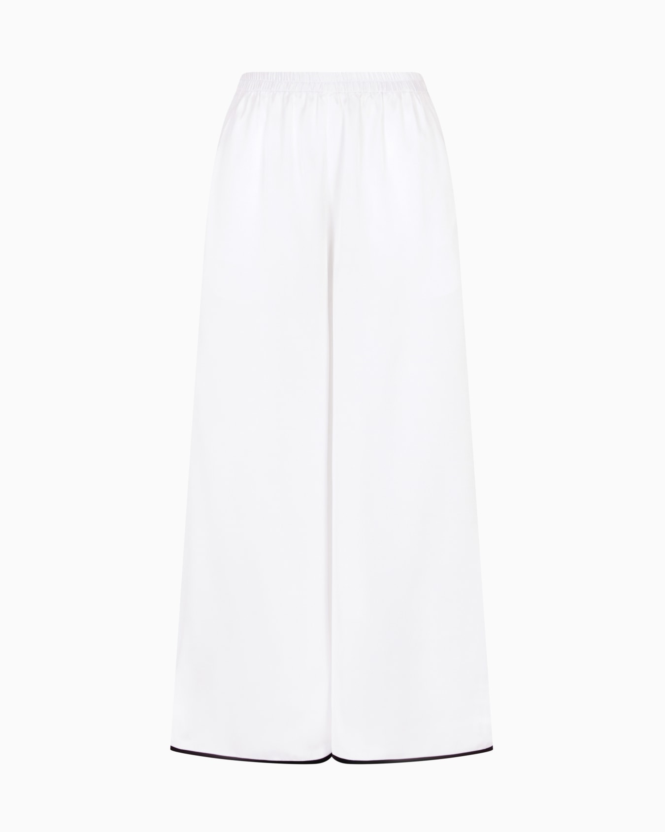 Pantalon large en soie Diapositive 0