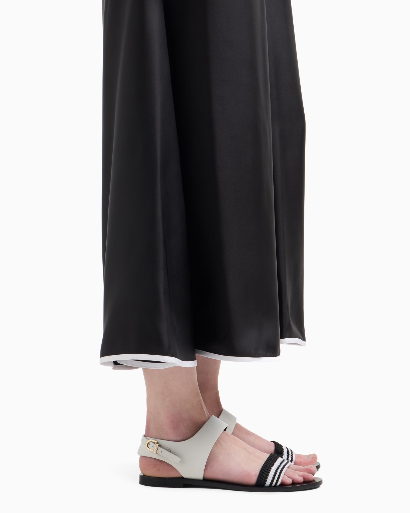 Pantalon large en soie Diapositive 4