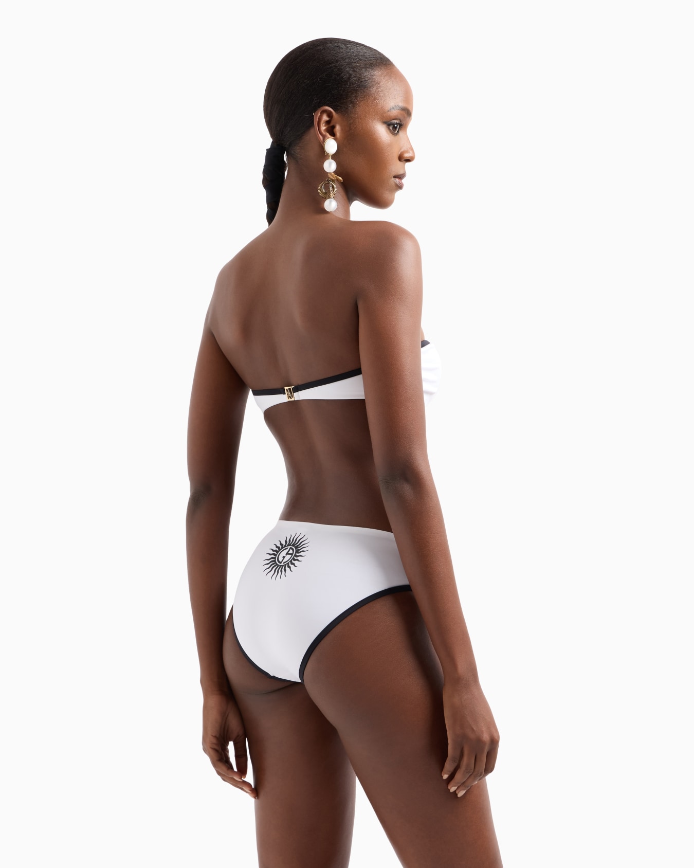 Two-tone bandeau bikini Slide 2