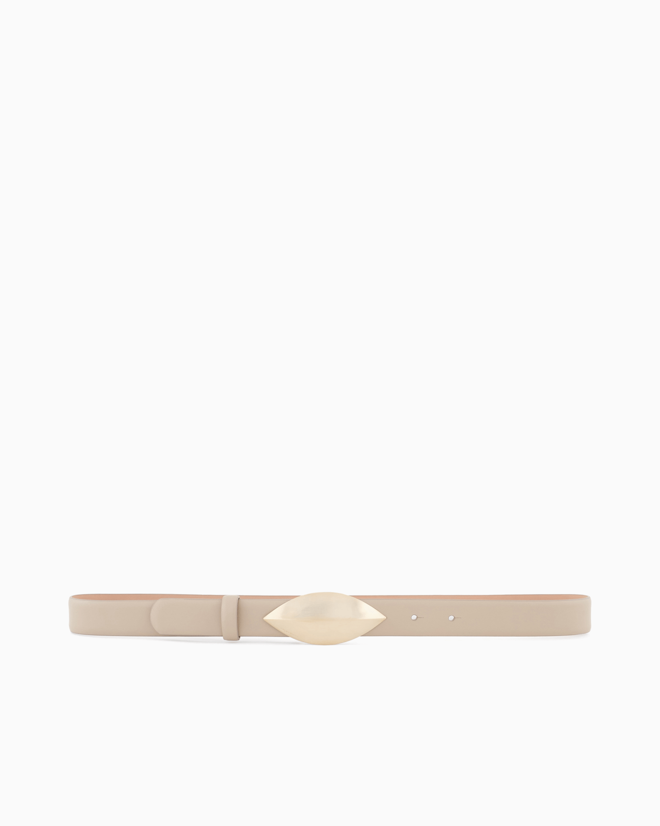 Belt in lamé leather Slide 2