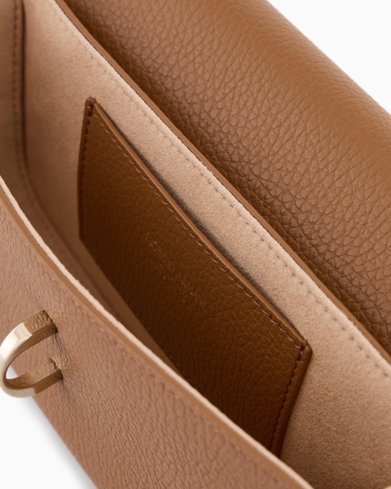 Pebbled leather mini shoulder bag Slide 3