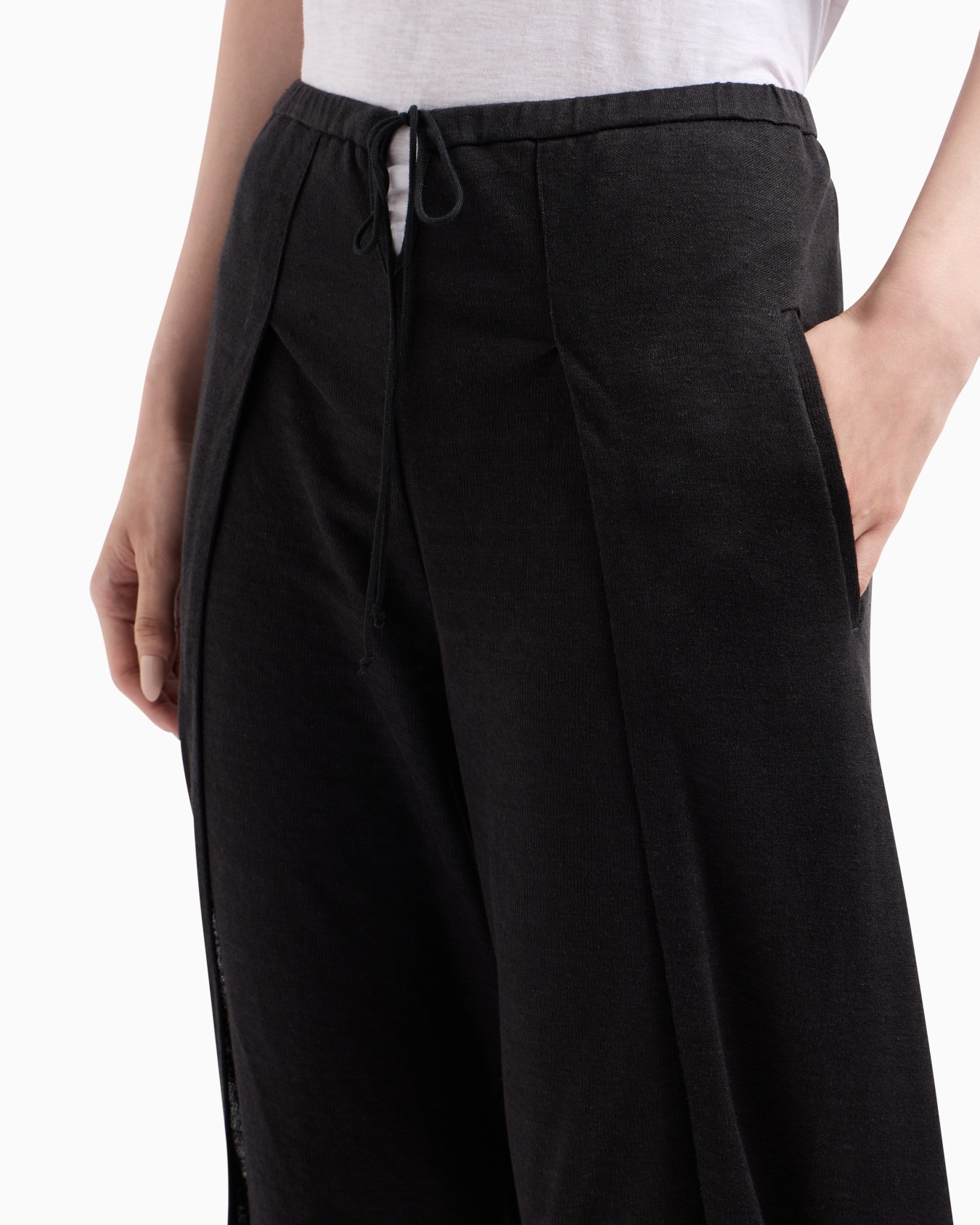 Pantalon souple en jersey de chanvre Diapositive 4