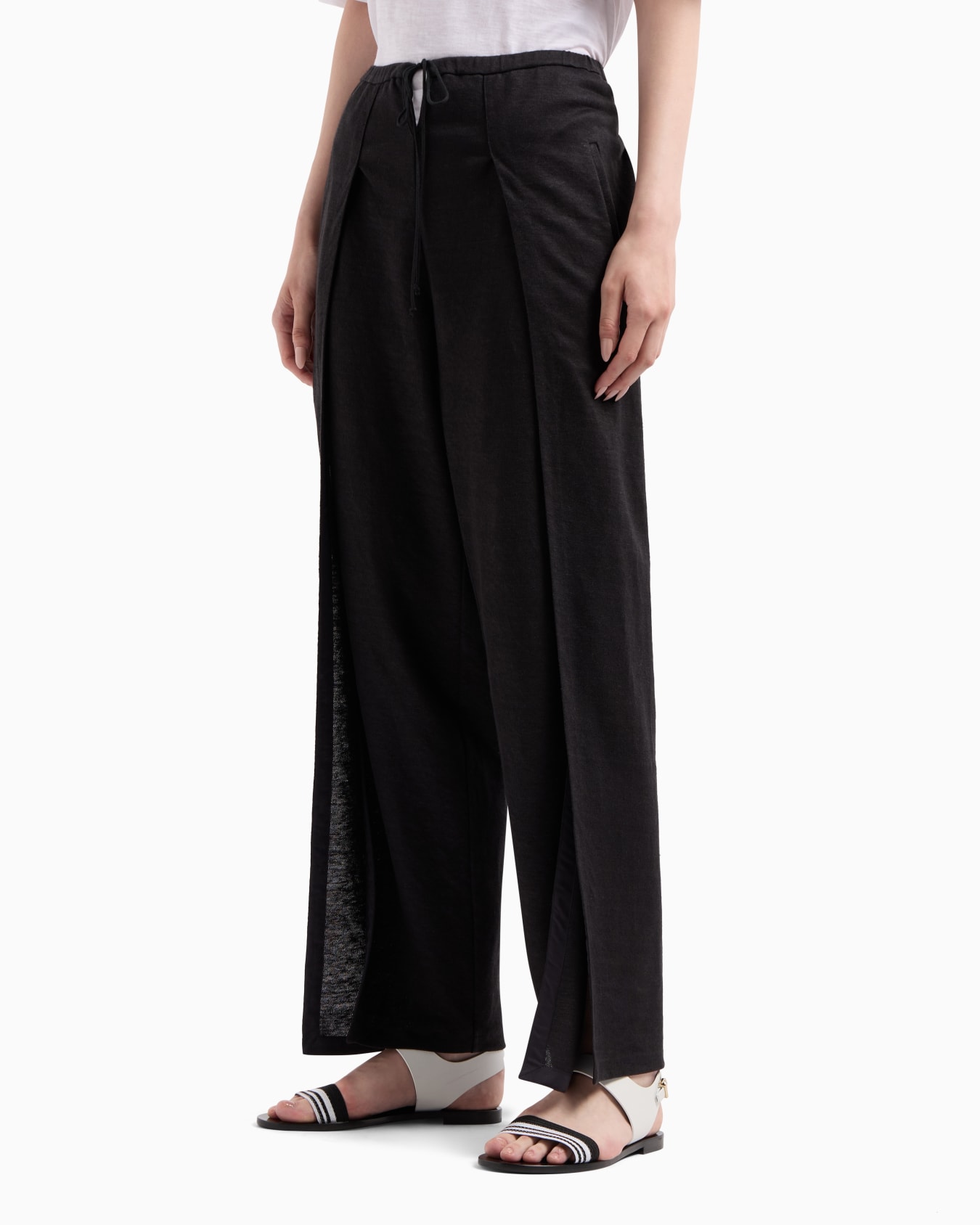 Pantalon souple en jersey de chanvre Diapositive 3