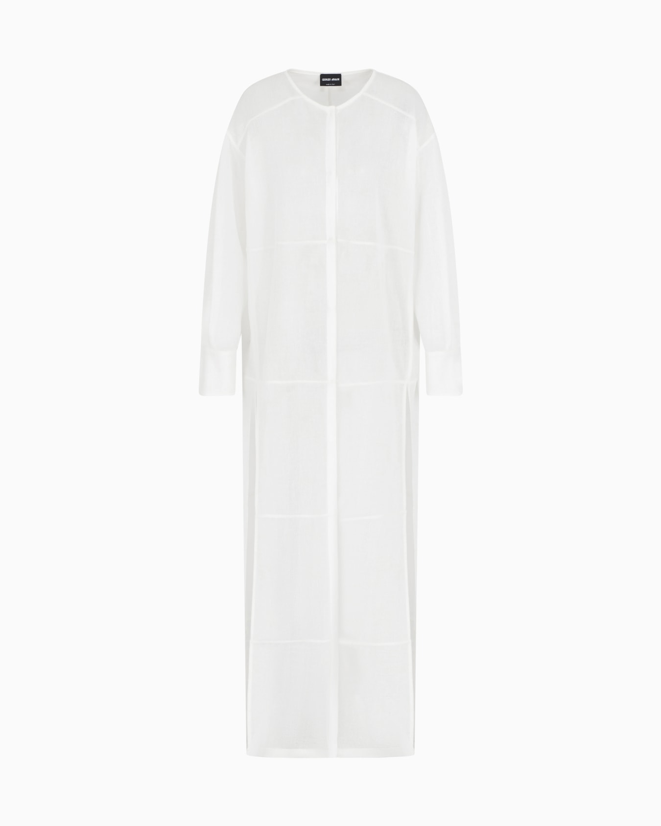 Pardessus en jersey de soie et de coton Diapositive 0