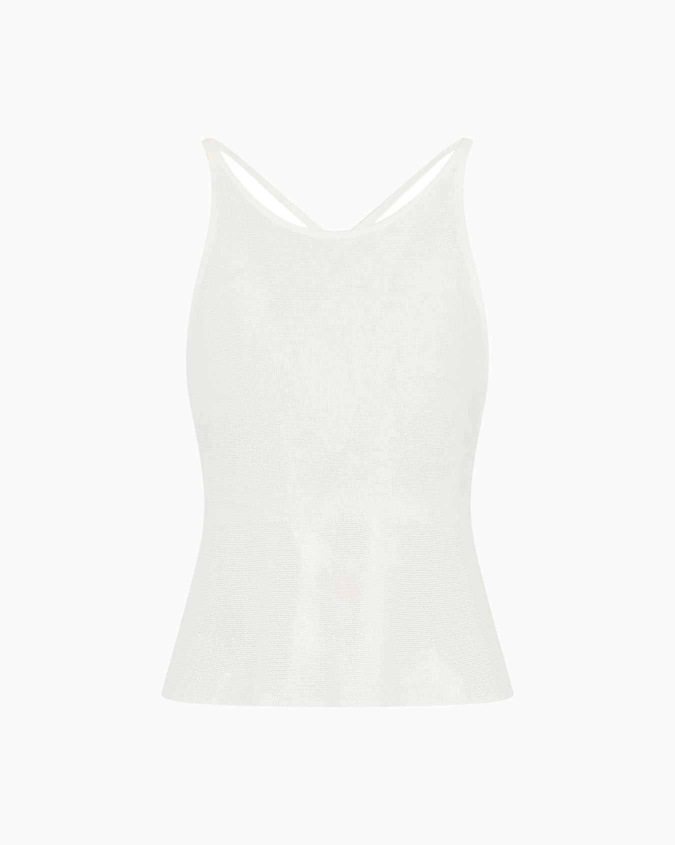 Top en maille lyocell et coton Diapositive 0