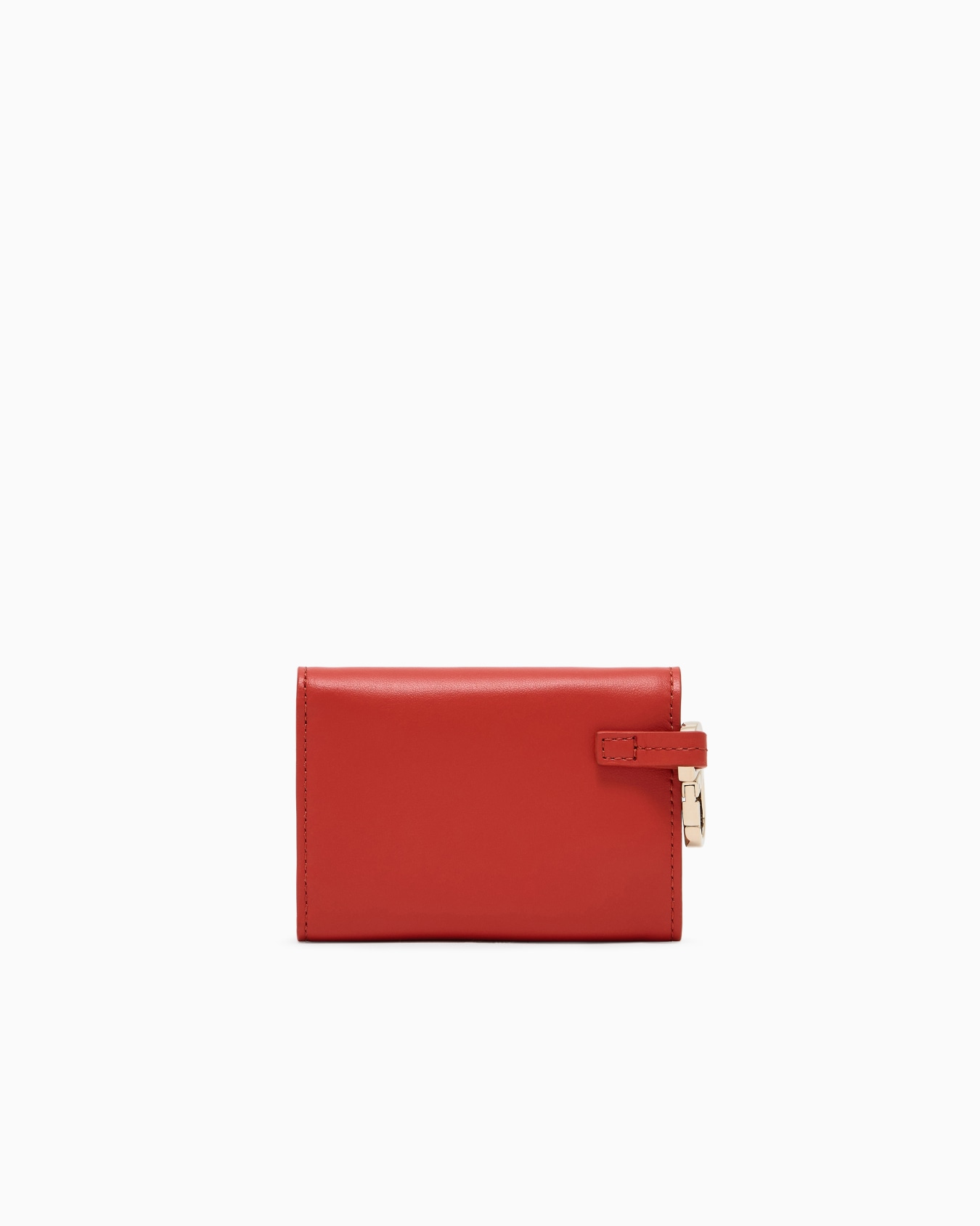 Leather mini trifold wallet Slide 1