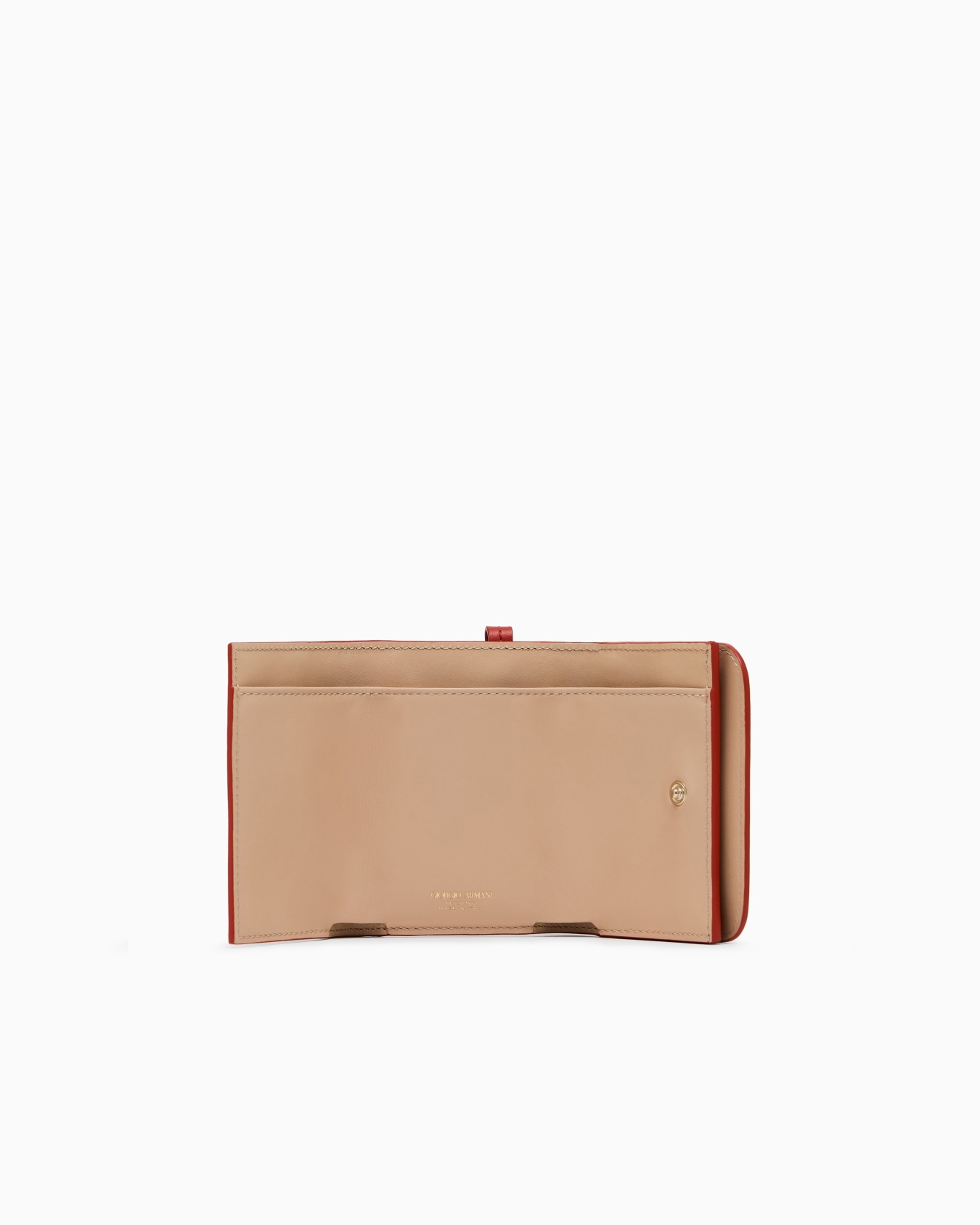 Leather mini trifold wallet Slide 2