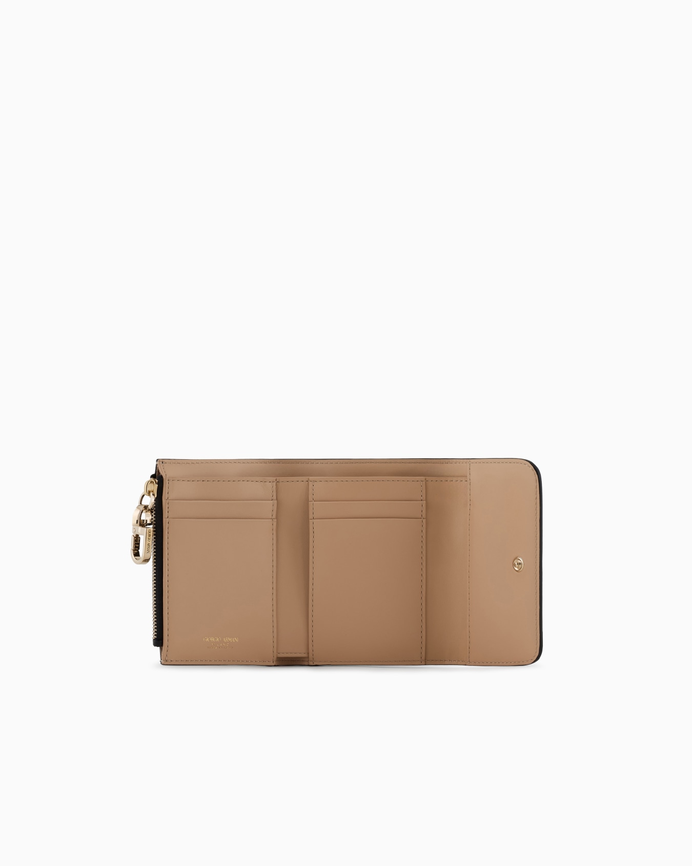 Cartera tipo tríptico de piel  Diapositiva 2