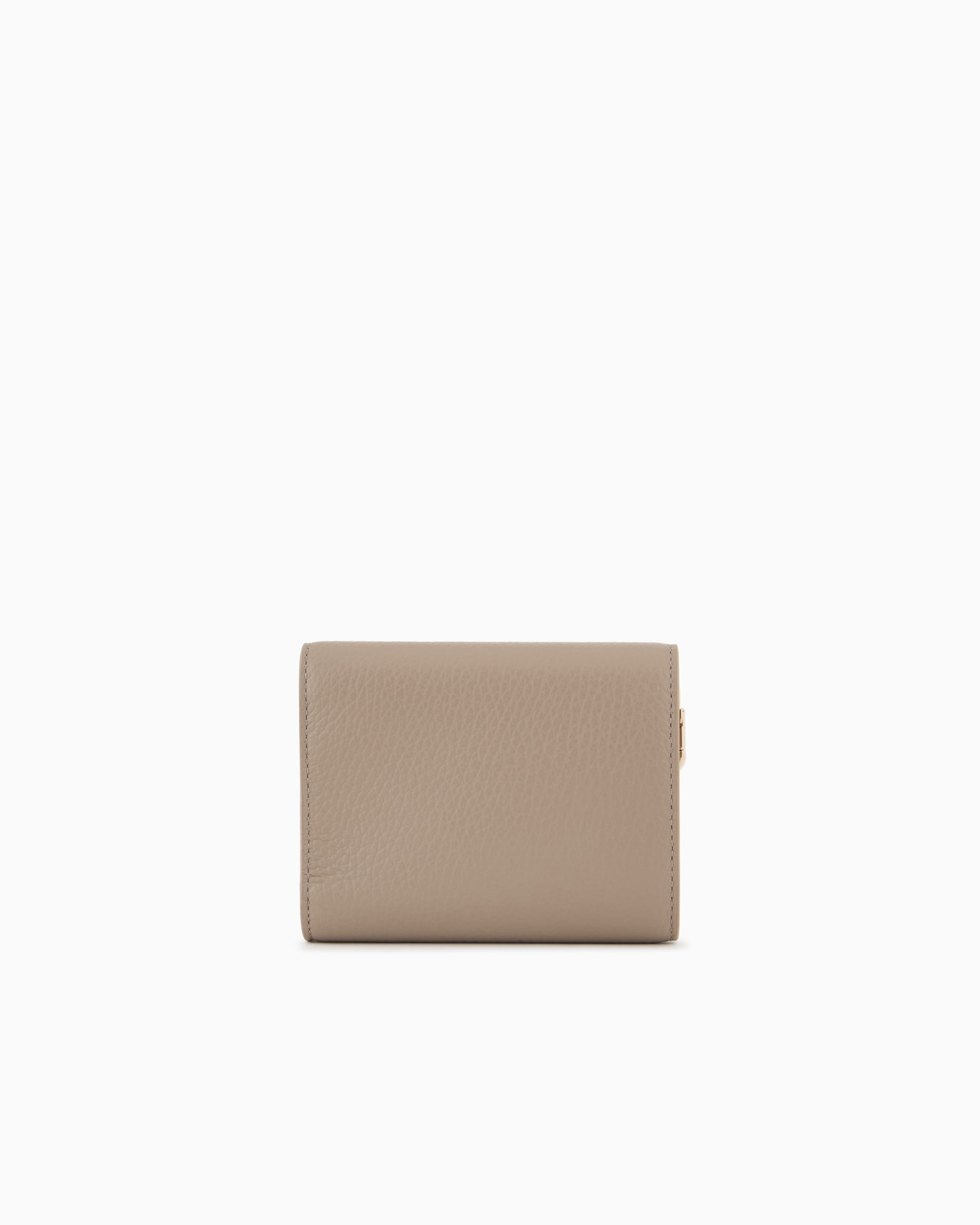 Trifold wallet in pebbled calfskin Slide 1