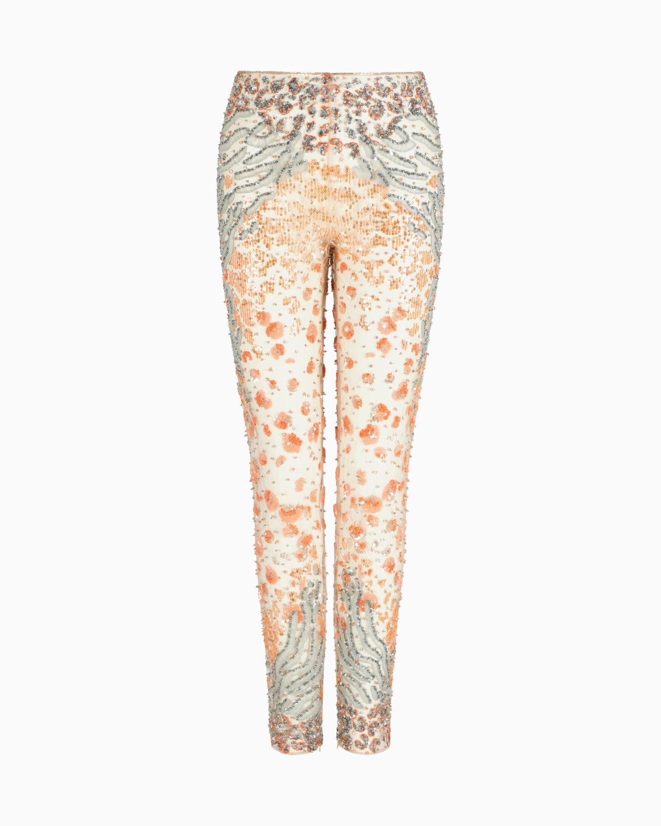 Tulle trousers with embroidery Slide 0