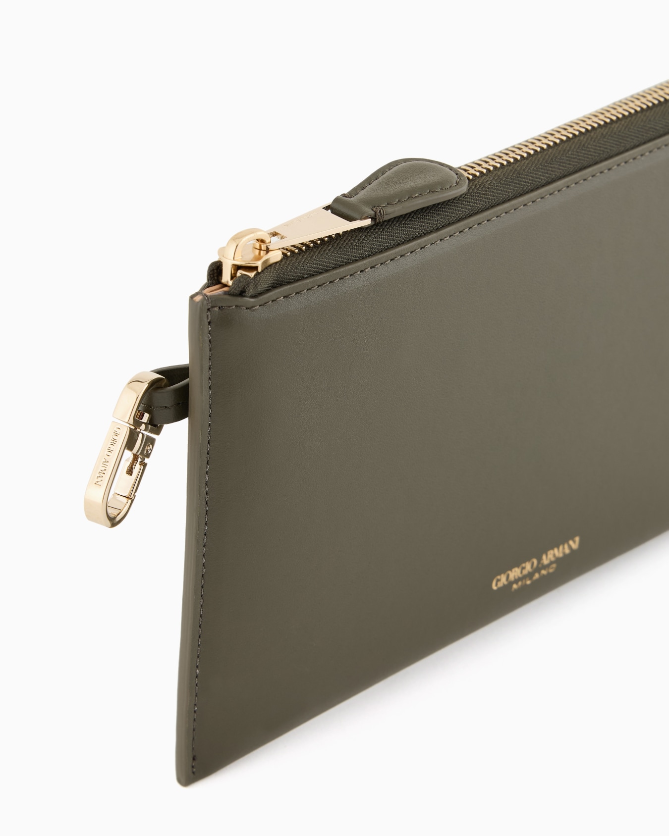 Leather wrap-around zip wallet Slide 3