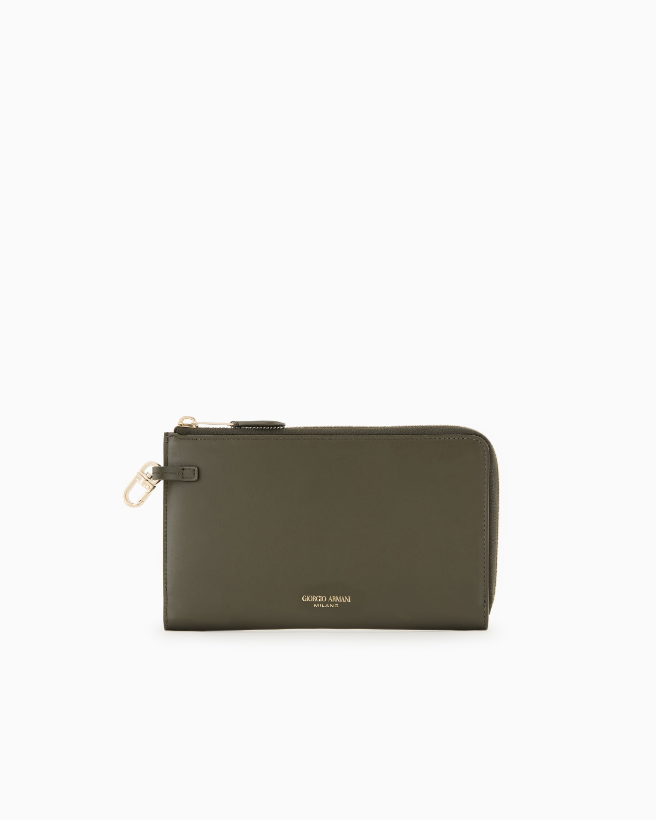 Leather wrap-around zip wallet Slide 0