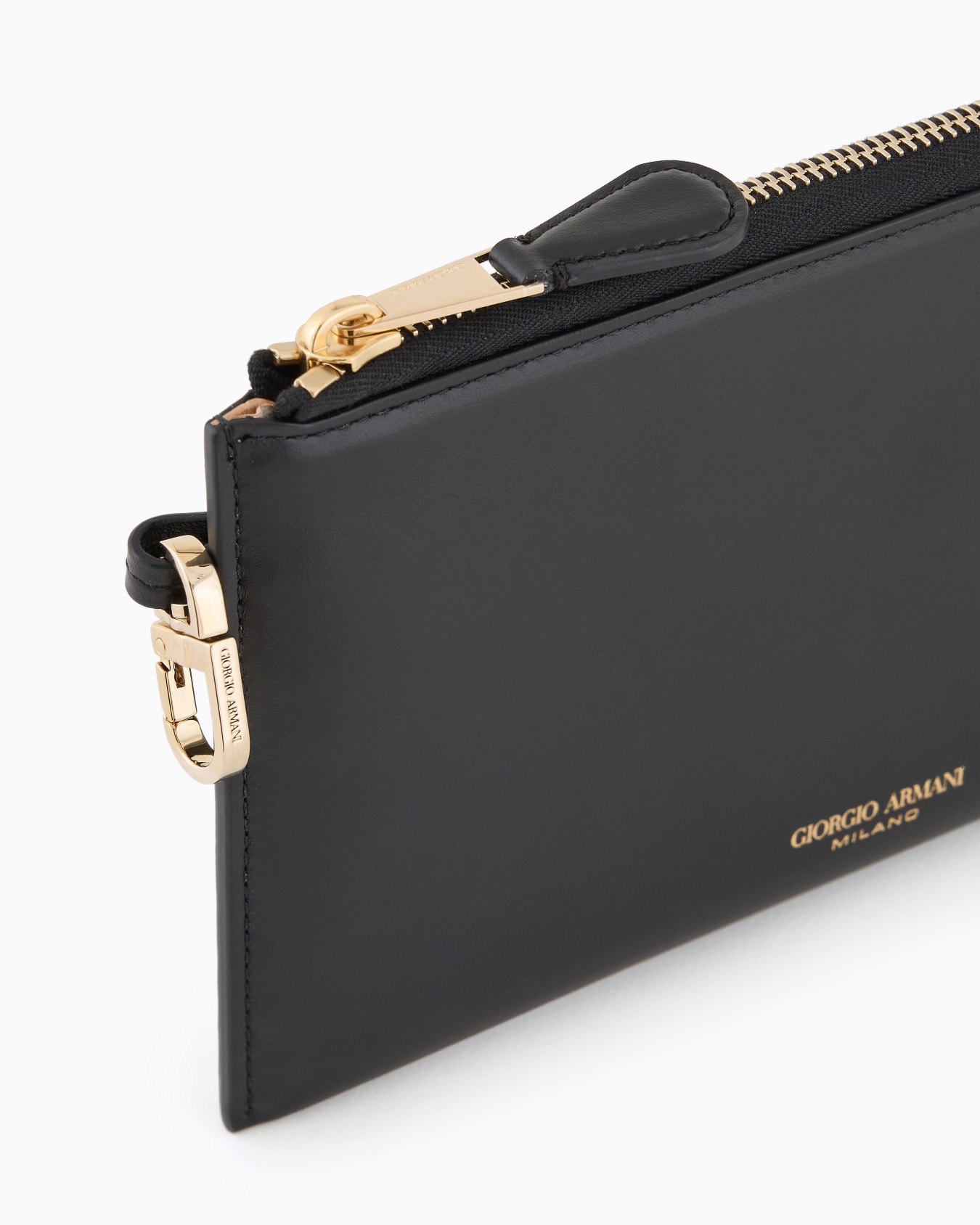 Leather wrap-around zip wallet Slide 3