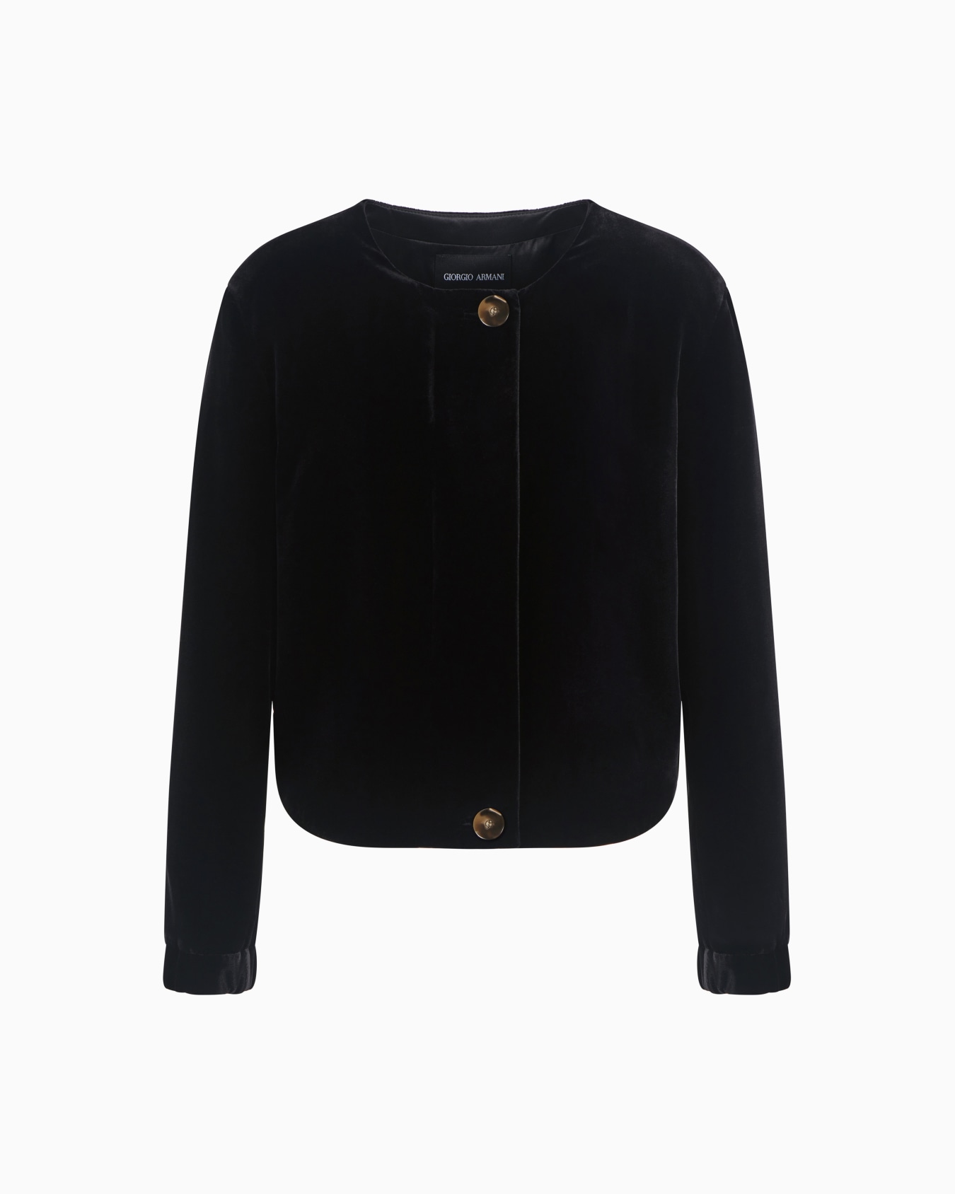 Short, velvet jacket Slide 0