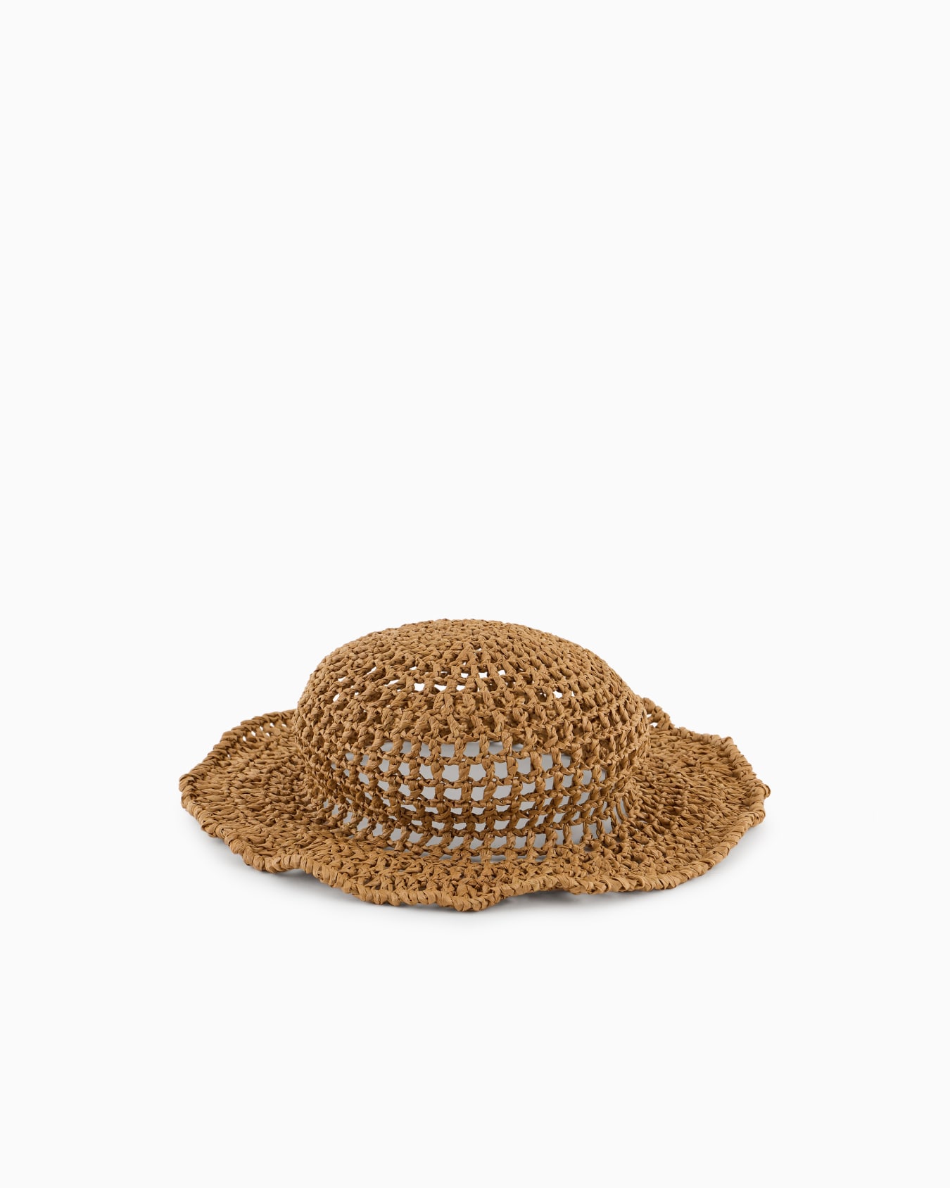 Woven viscose cloche hat Slide 1