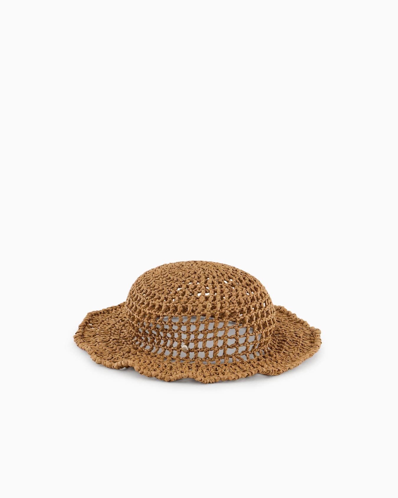 Woven viscose cloche hat Slide 0