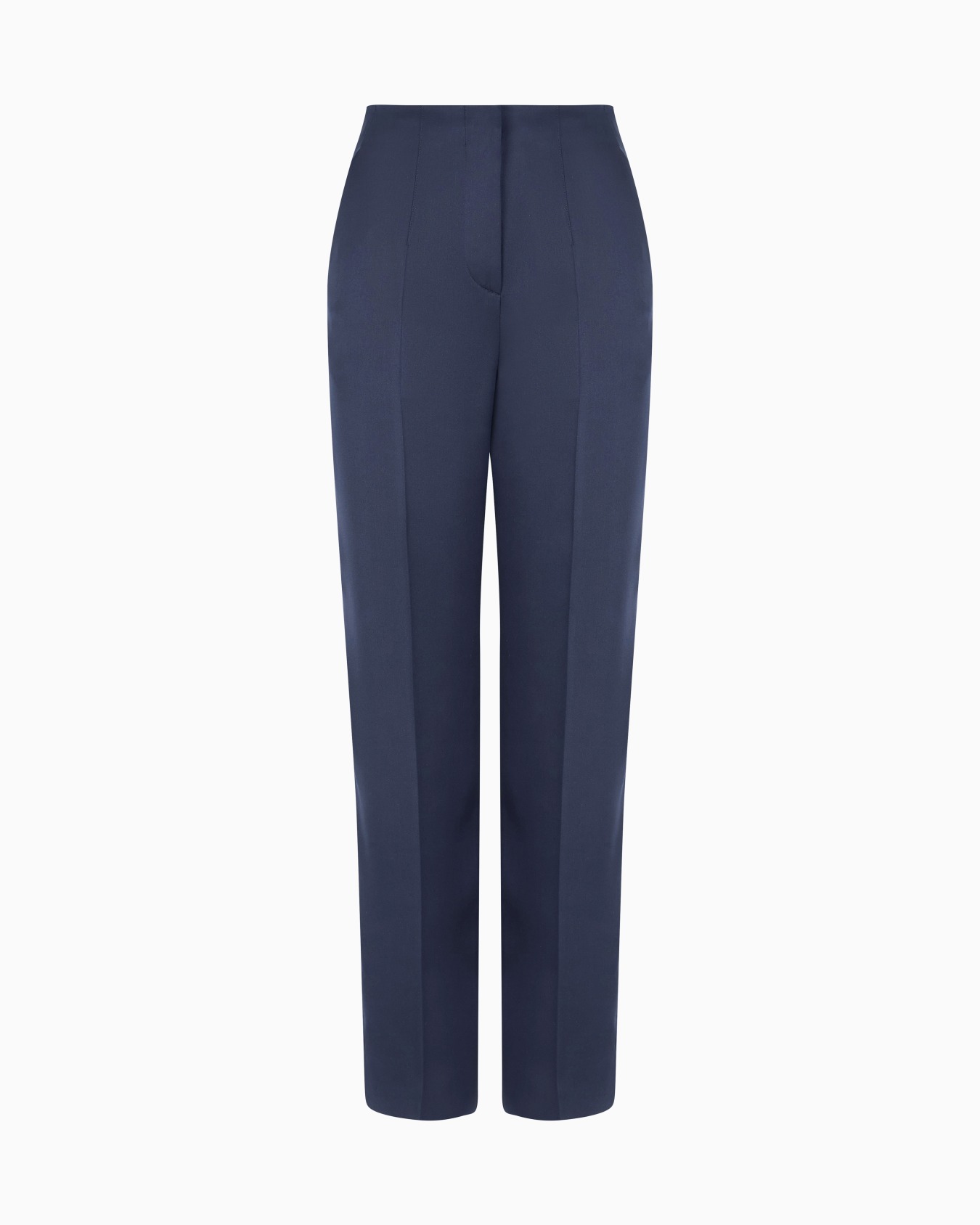 Glitter silk satin single-pleat trousers Slide 0