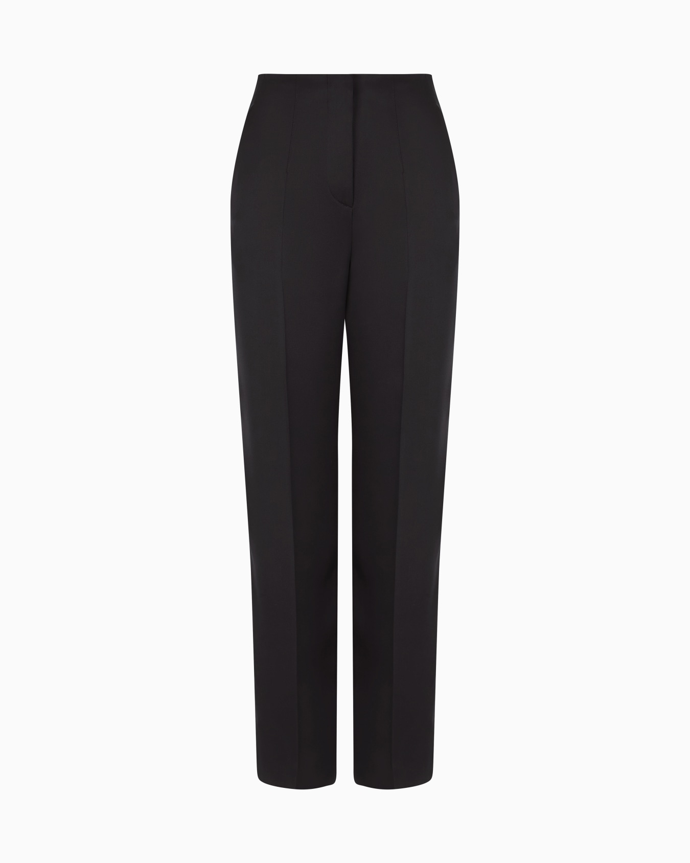 Glitter silk satin single-pleat trousers Slide 0