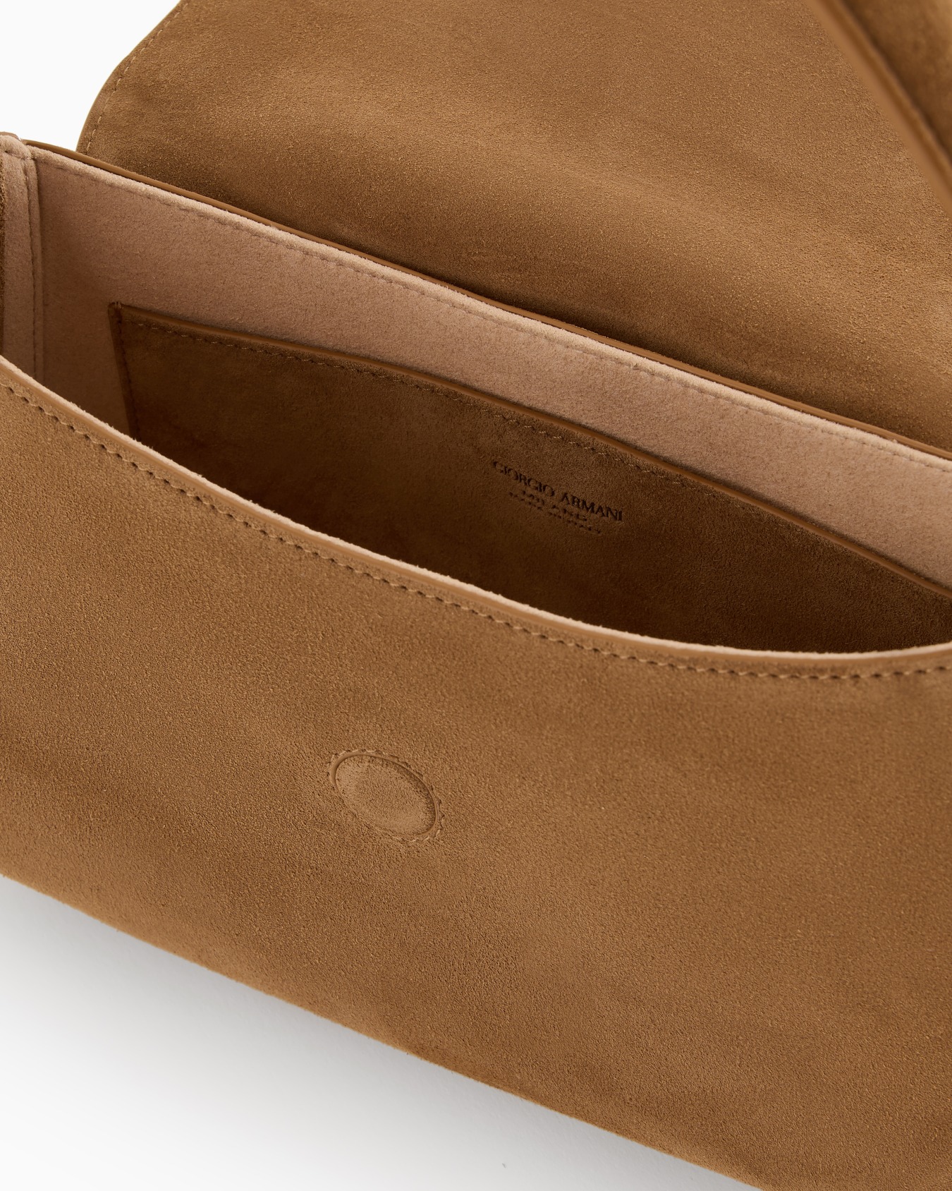 Small la Prima Soft suede handbag  Slide 3