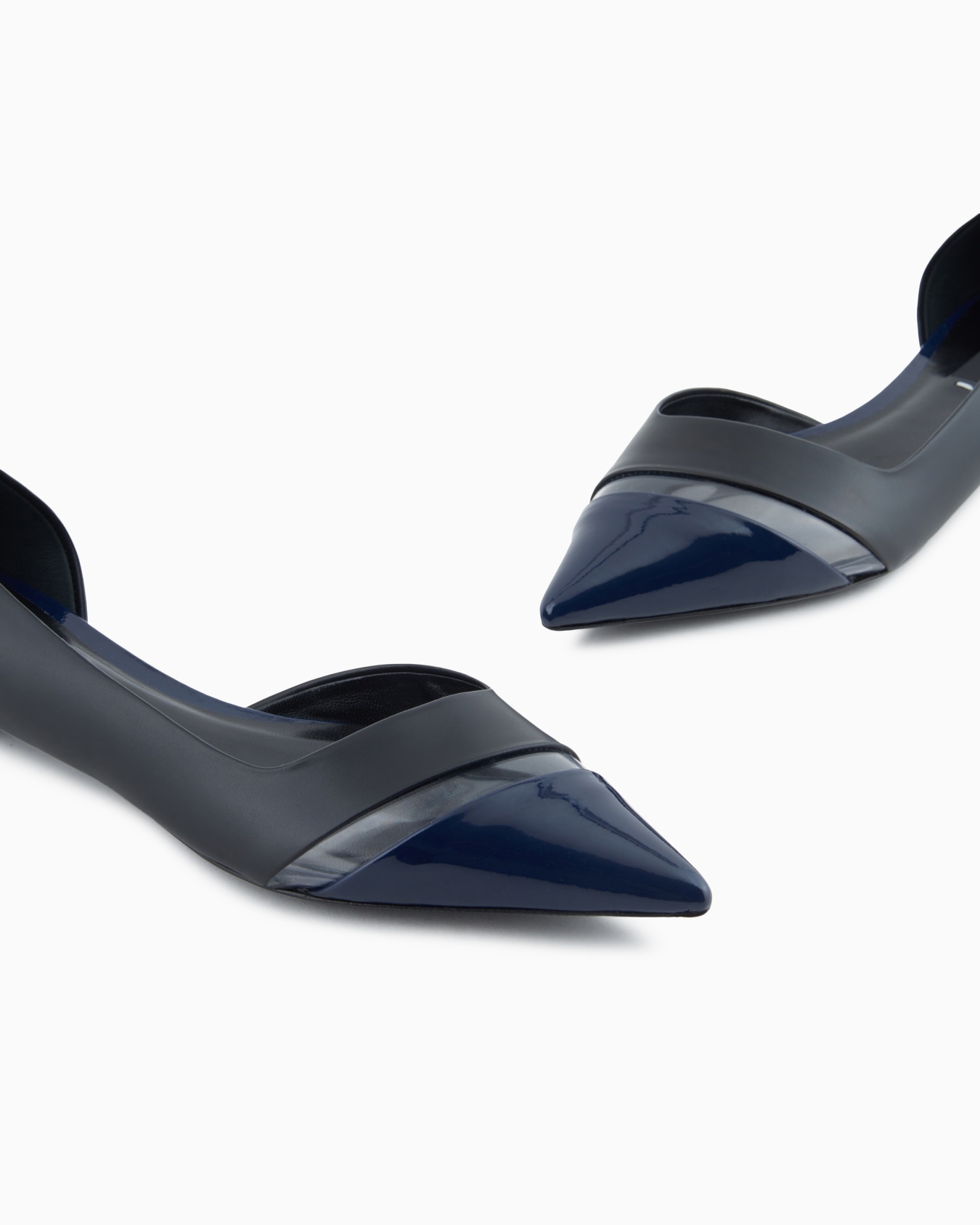 Ballerine in pelle, vernice e pvc Slide 4