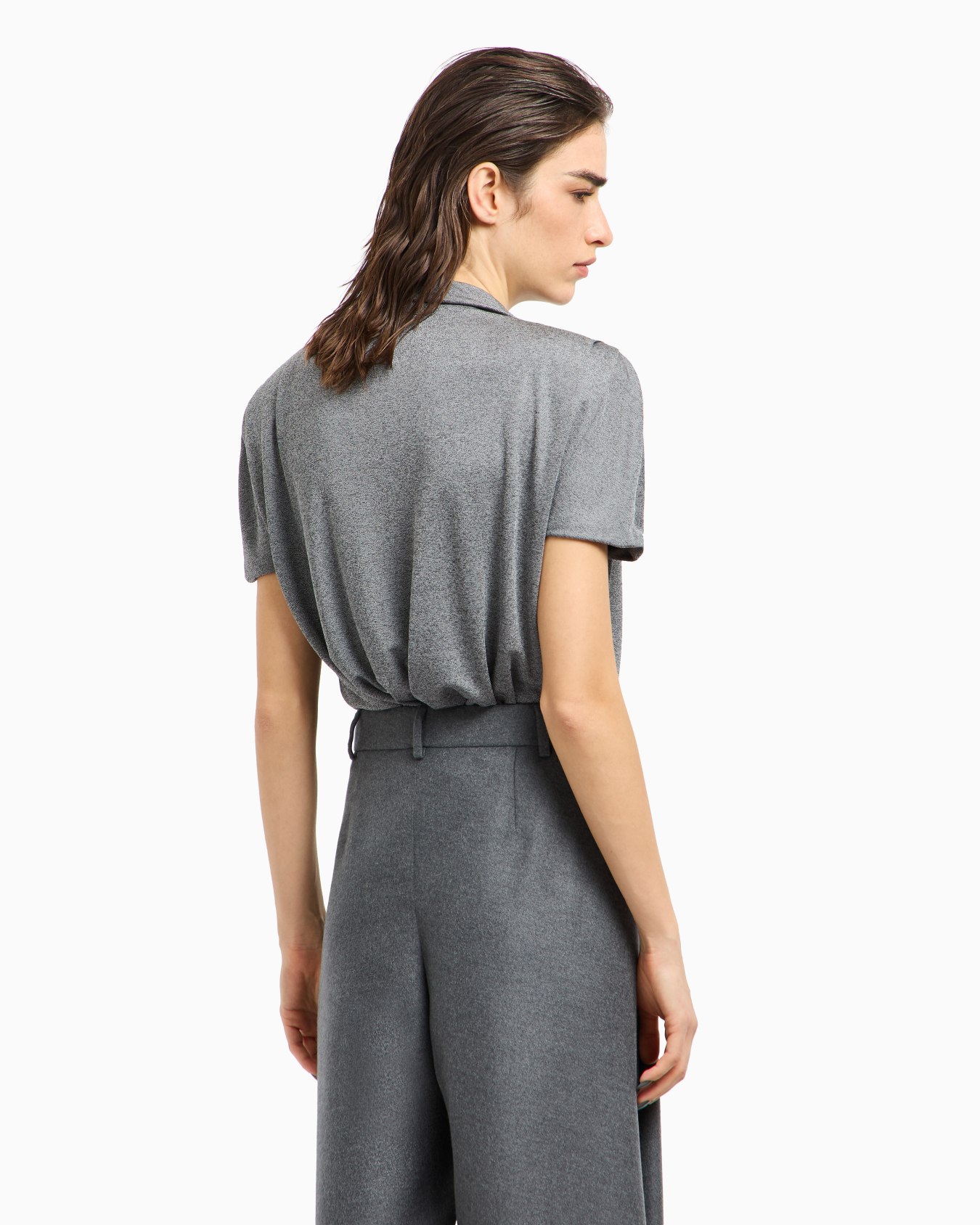Chiné-effect jersey jumper Slide 3