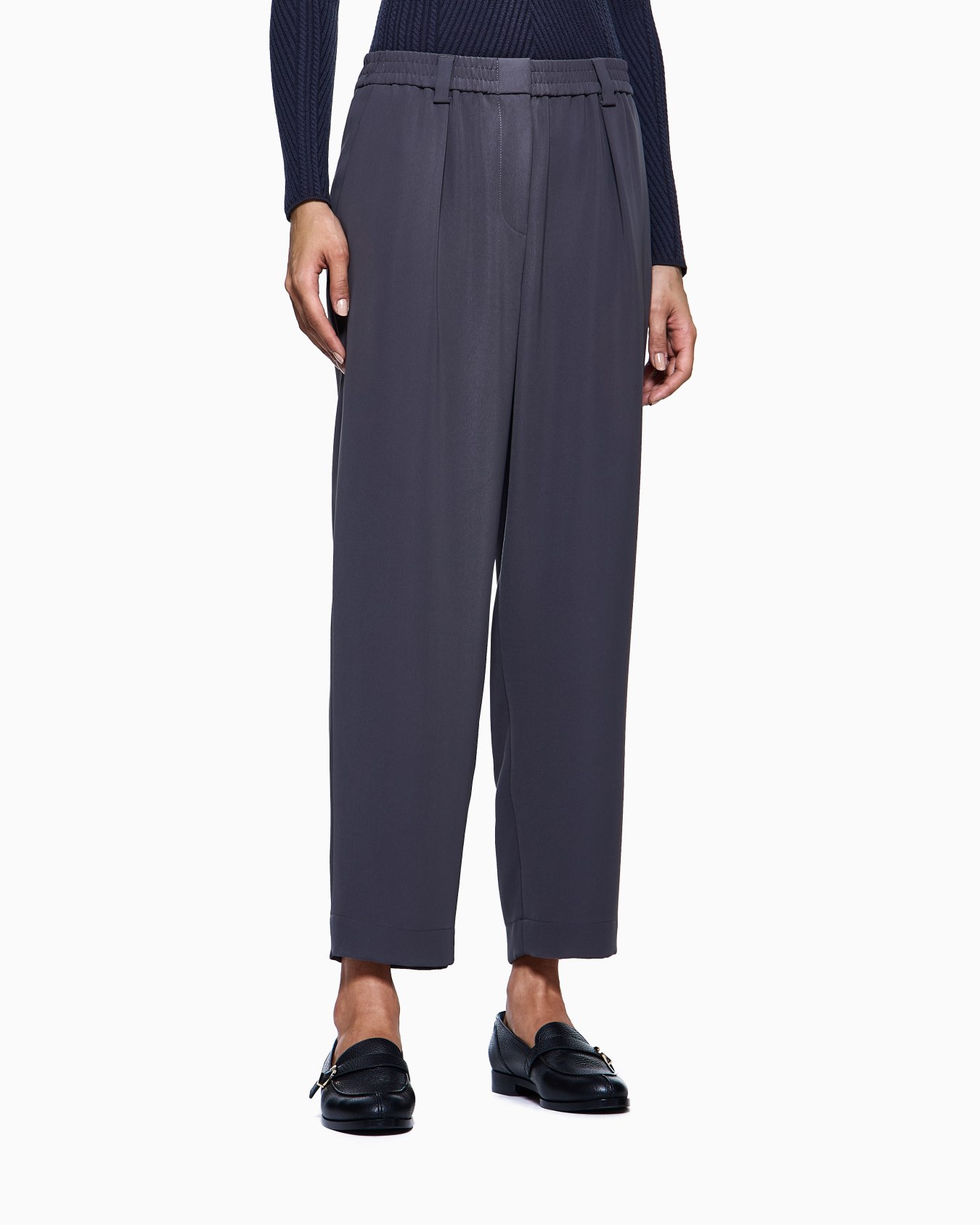 Pantalon droit en cady technique Diapositive 3
