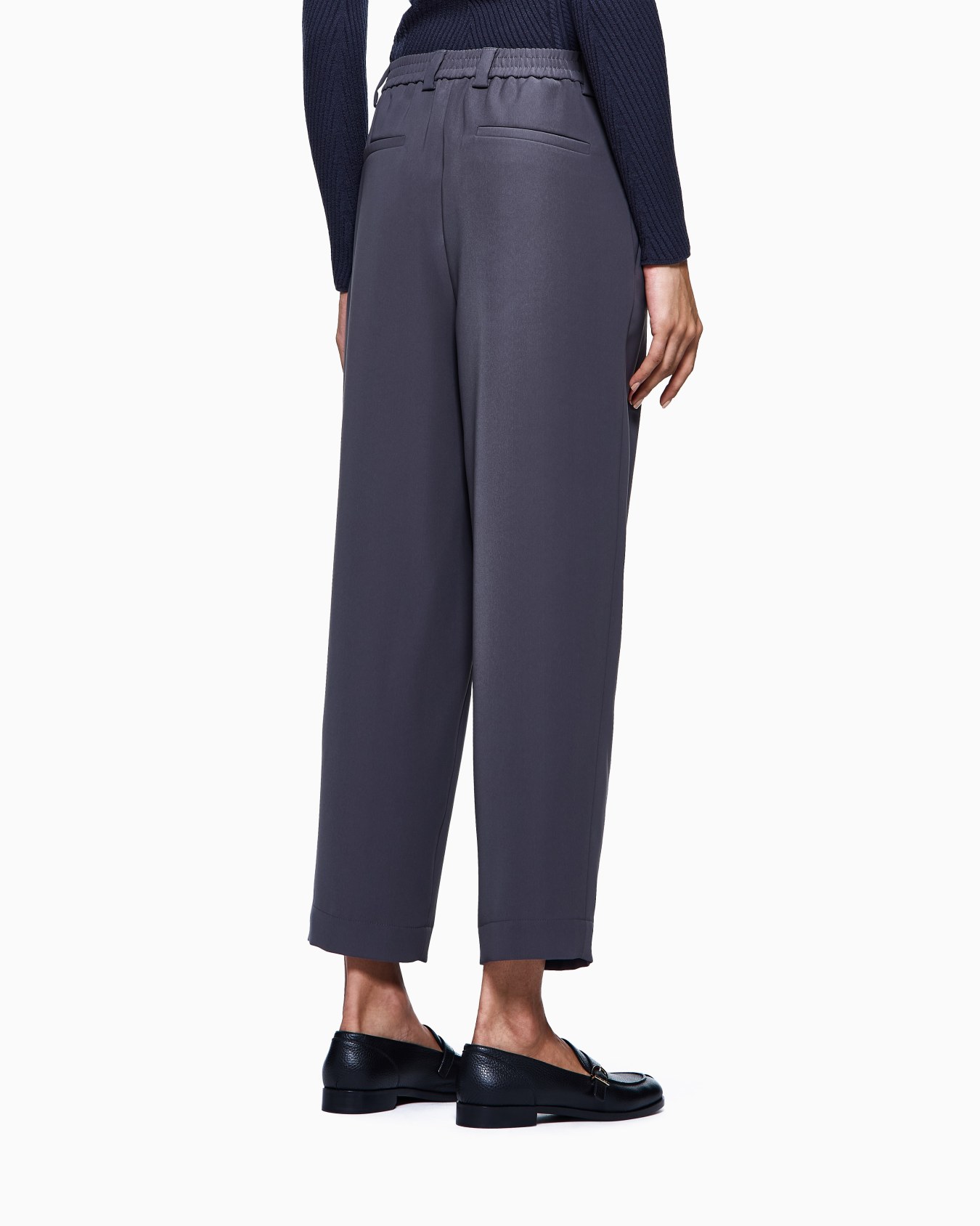 Pantalon droit en cady technique Diapositive 2