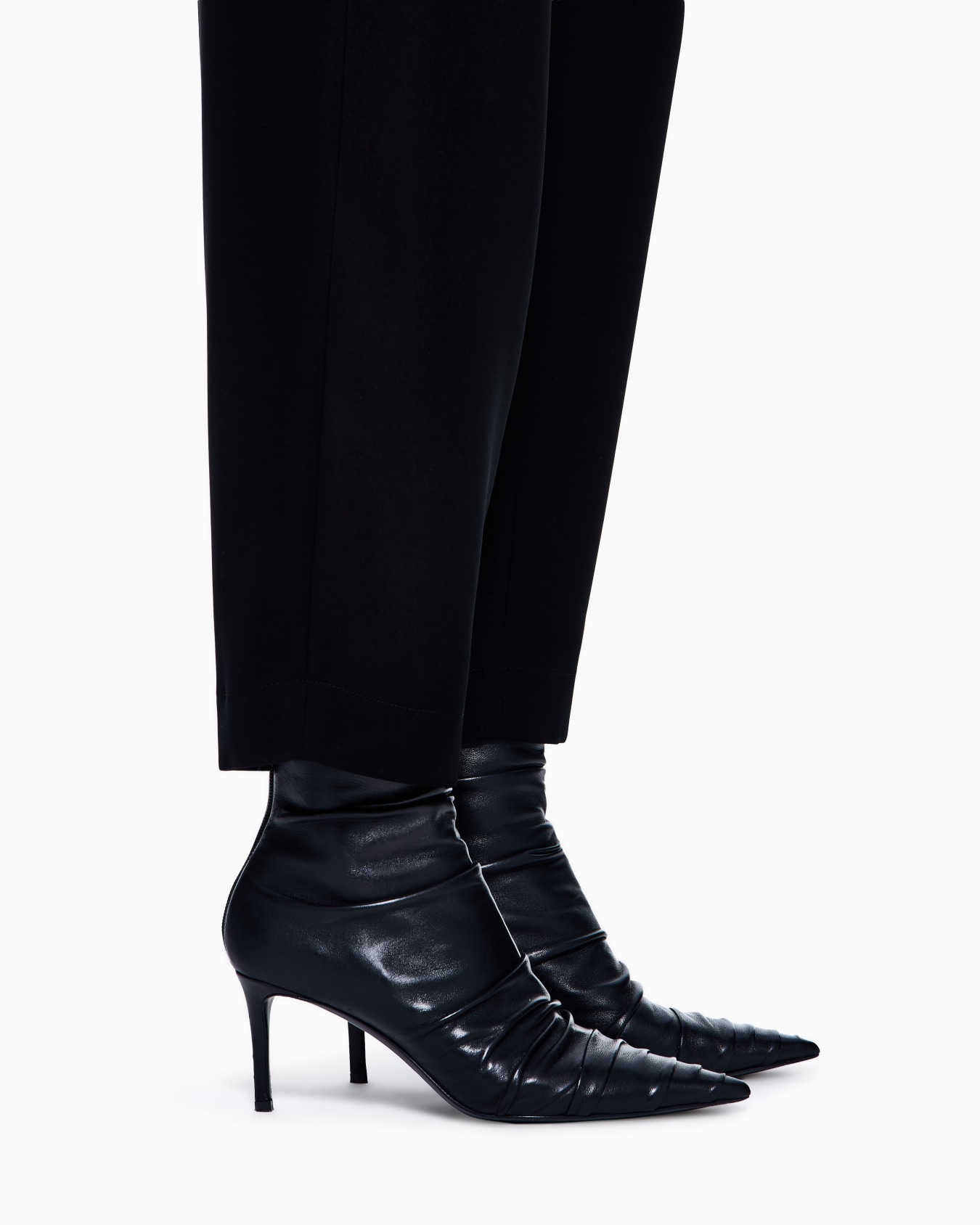 Pantaloni dritti in cady tecnico Slide 4