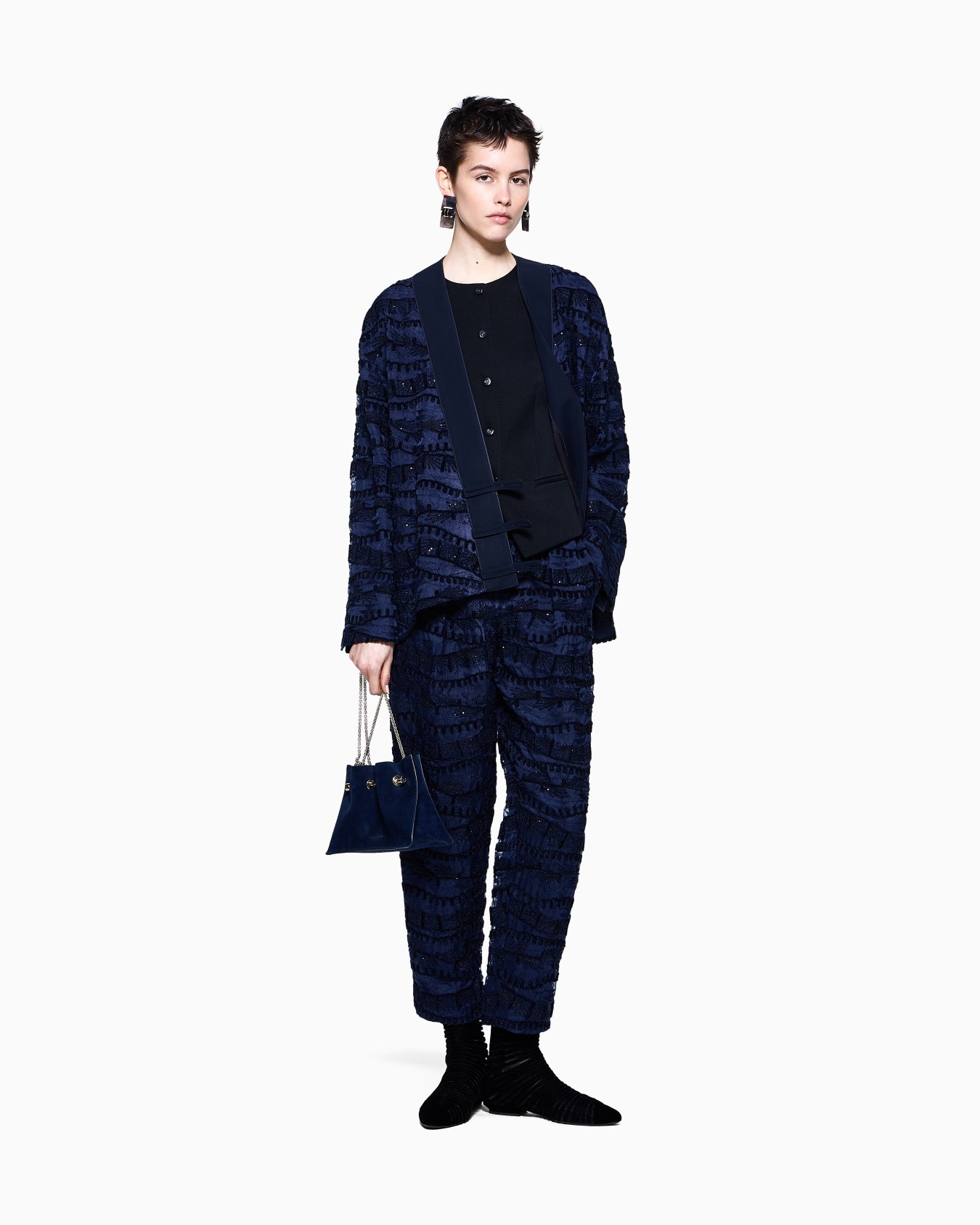 Gilet monopetto in lana Slide 2
