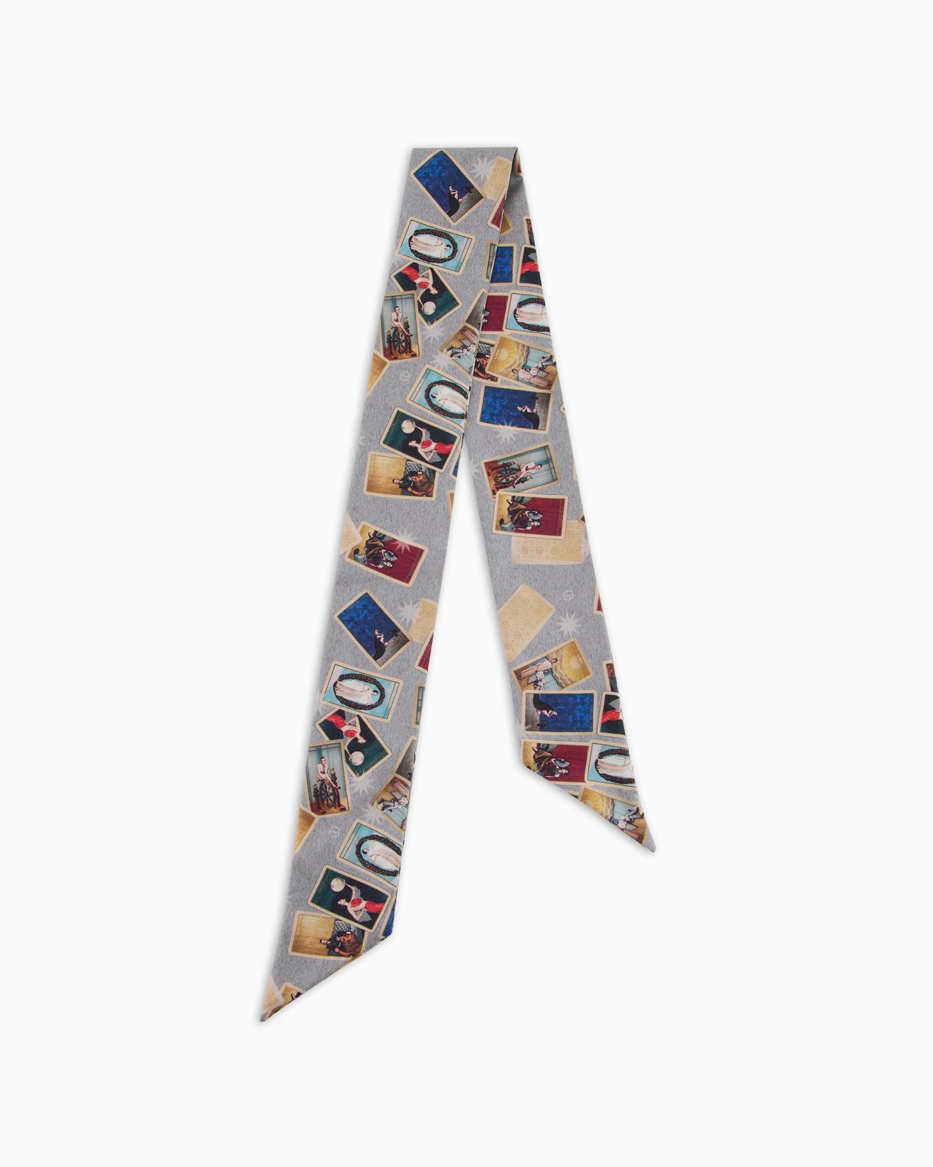 Printed silk scarf Diapositiva 0