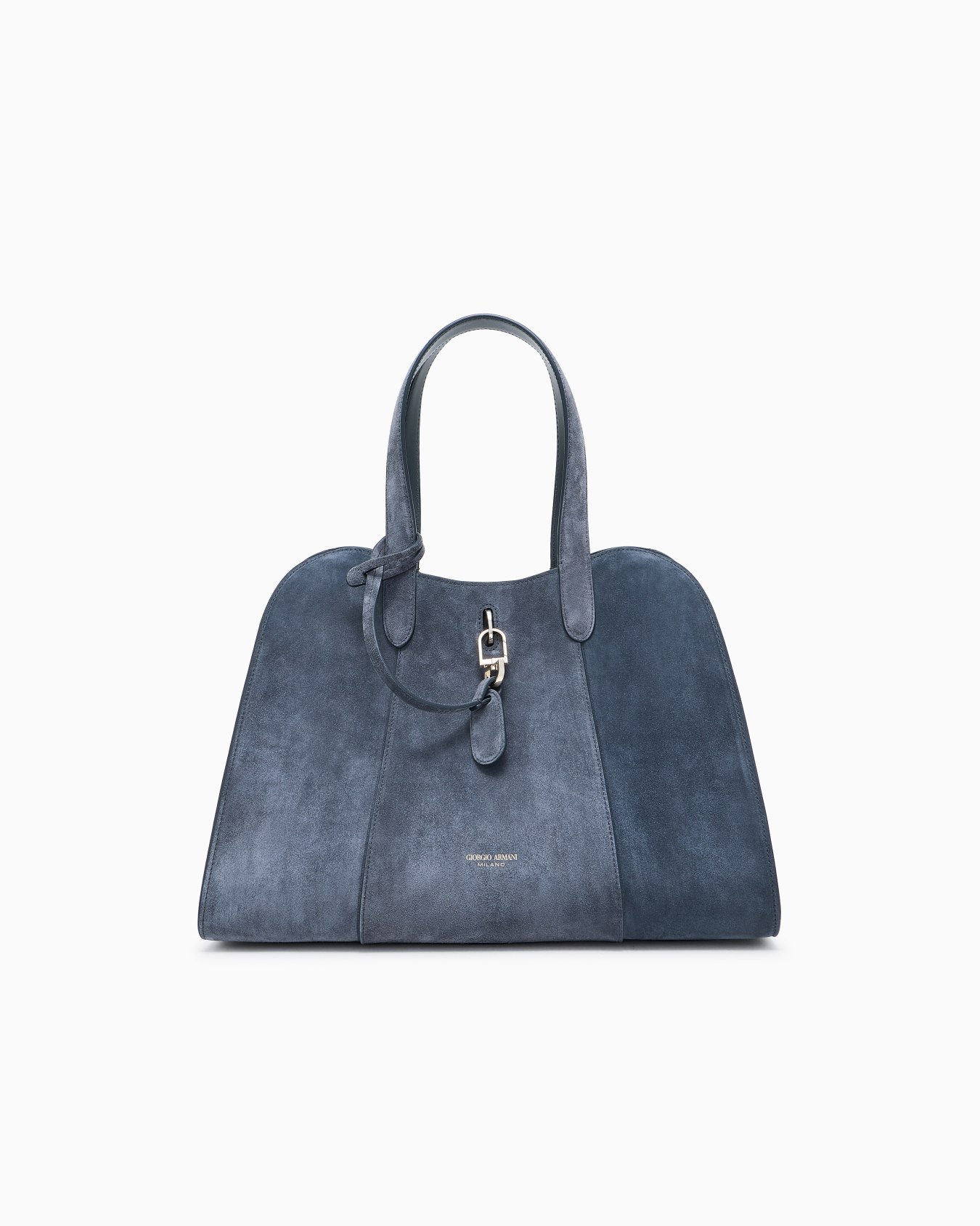 Tote bag grande in suede Slide 0
