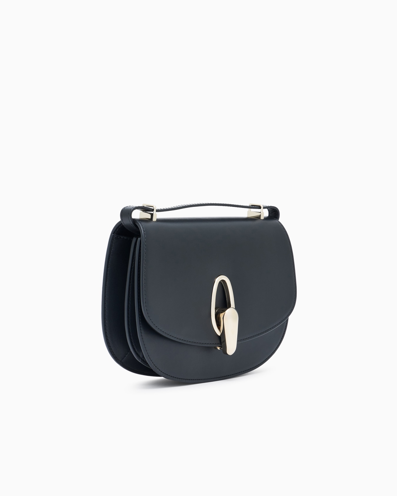 Schultertasche aus Leder Folie 1
