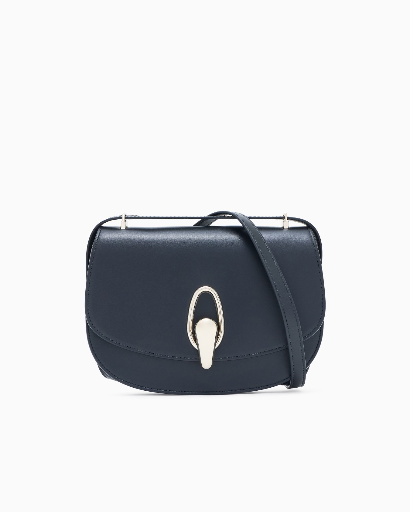 Schultertasche aus Leder Folie 0