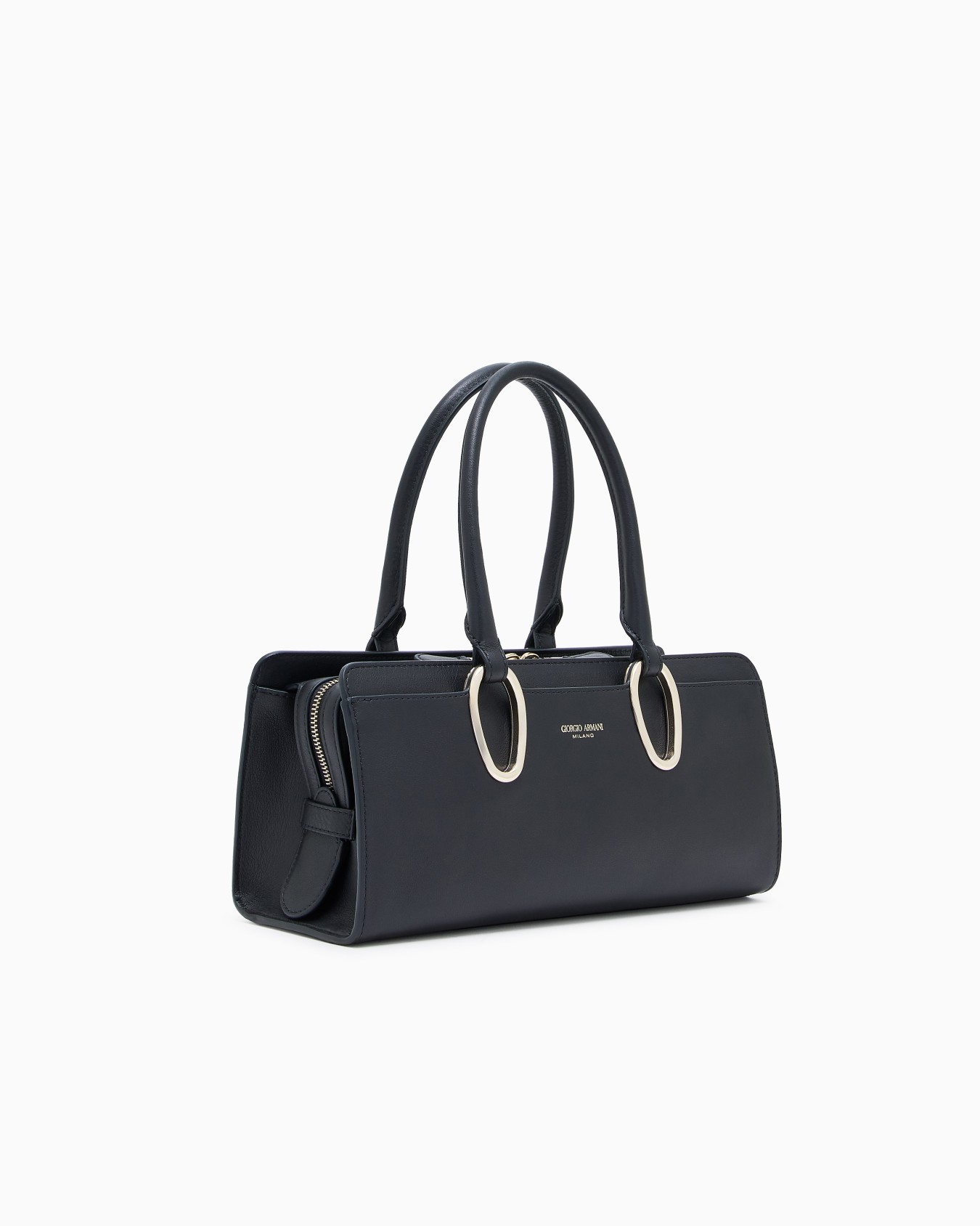 Leather Bauletto bag Slide 1