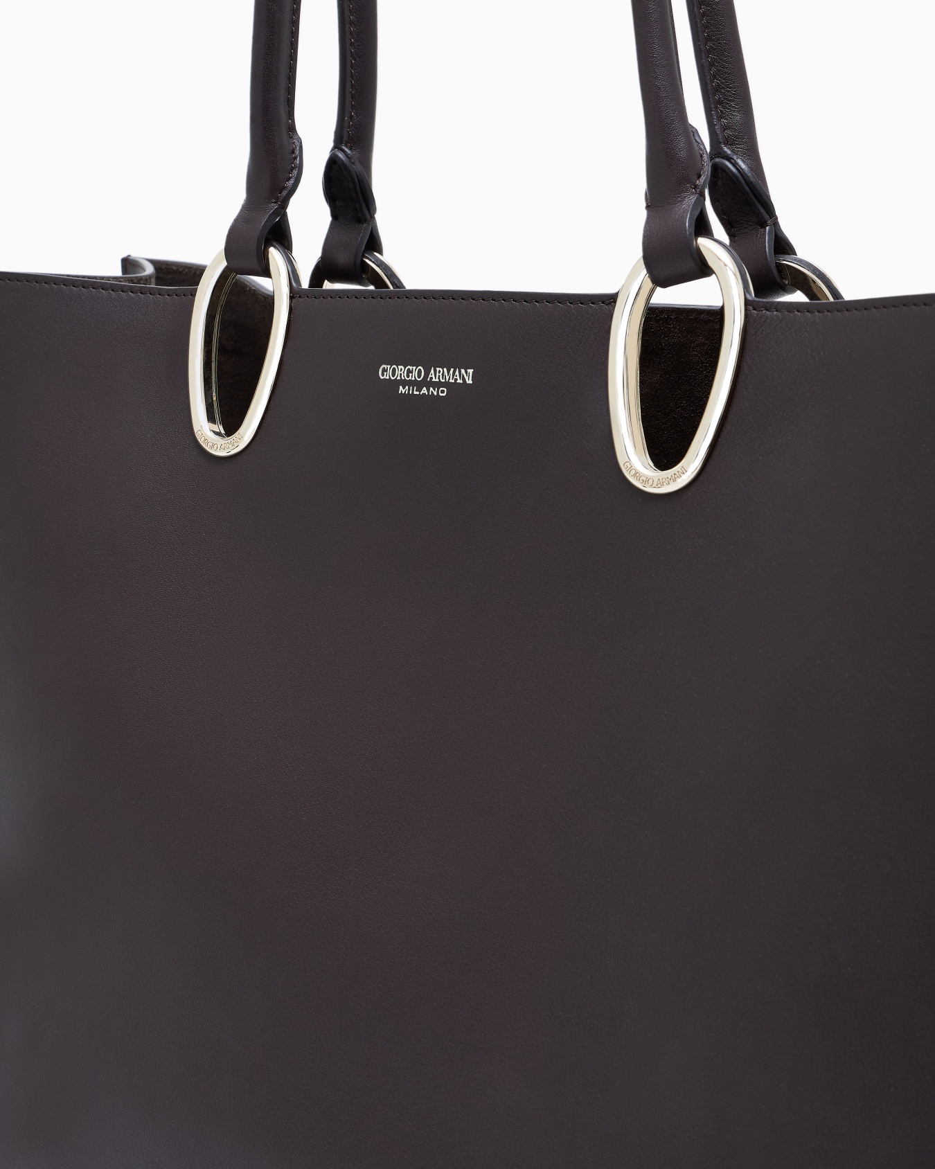 Sac cabas en cuir de taille moyenne Diapositive 4