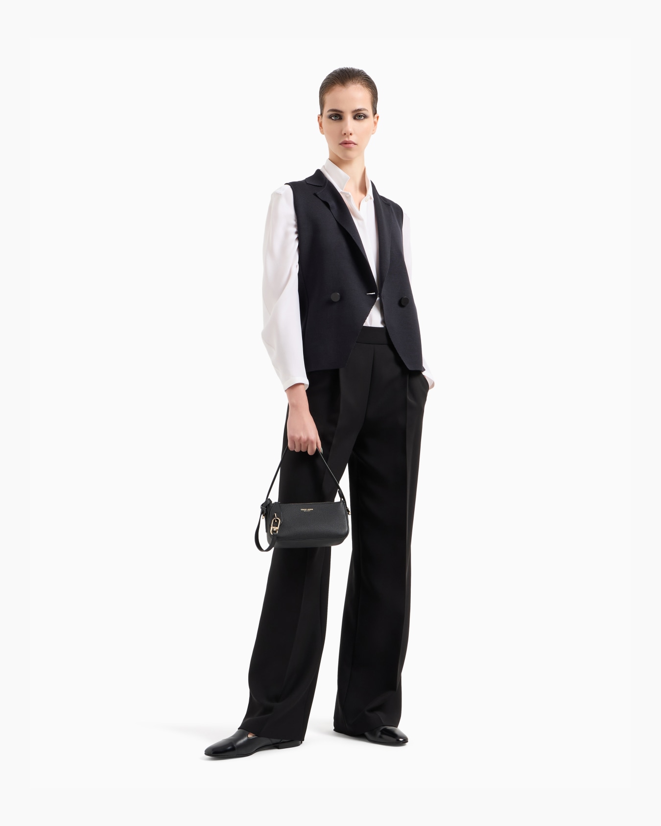 Camicia in tripla georgette di seta ASV Slide 2