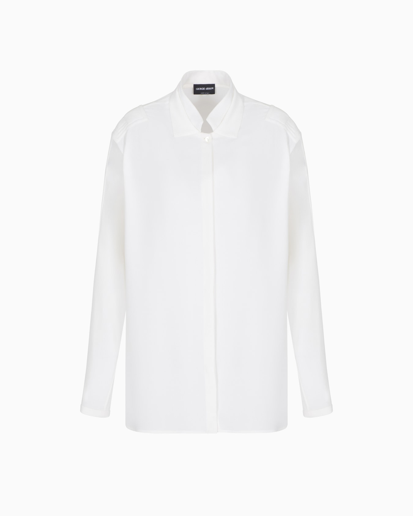 Camicia in tripla georgette di seta ASV Slide 0