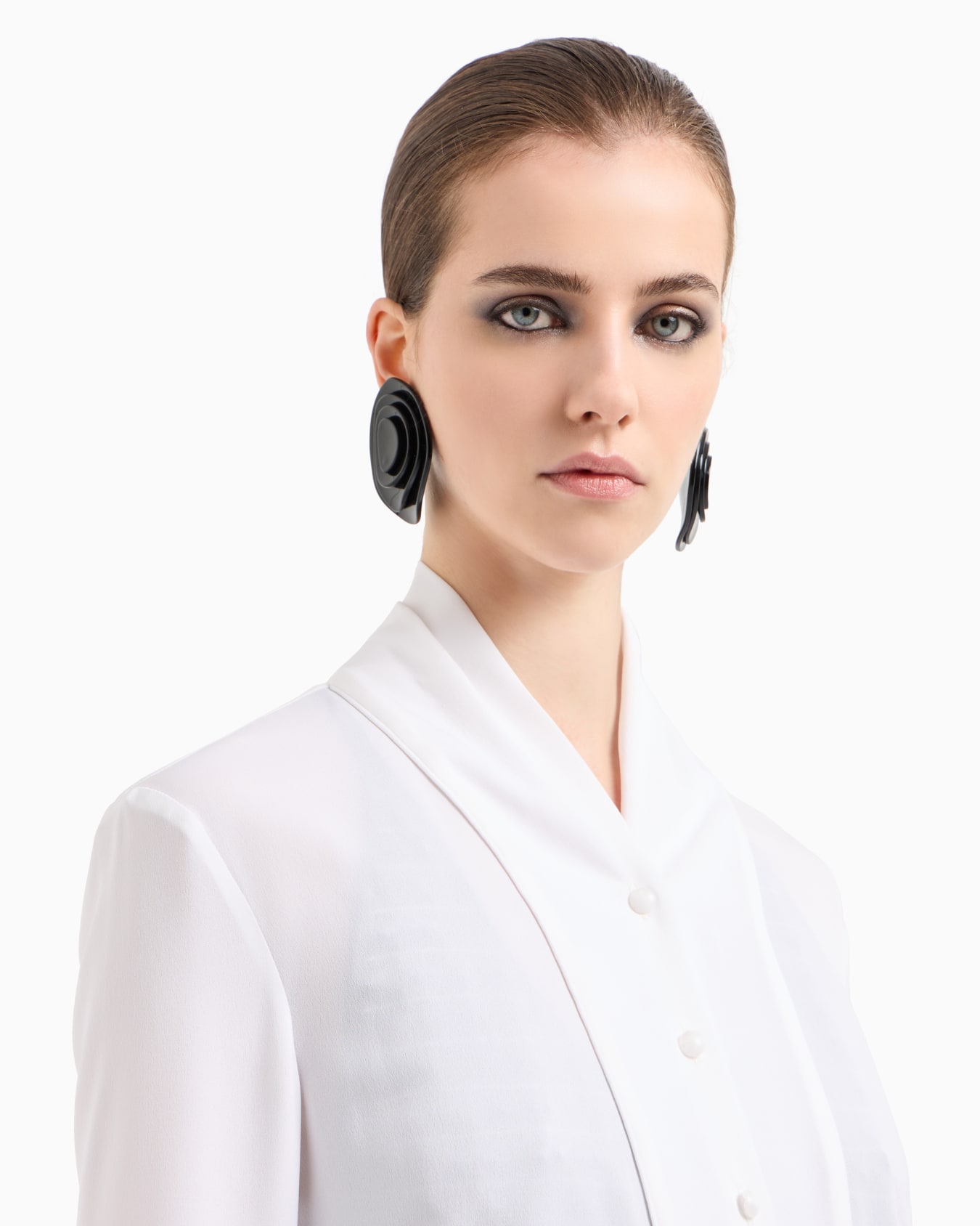 Triple silk georgette shirt Slide 5