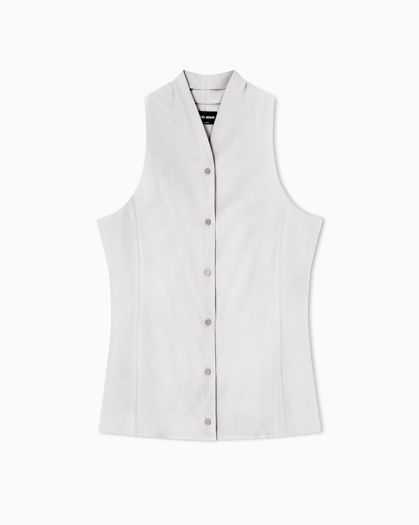 Top in tripla georgette di seta ASV Slide 0