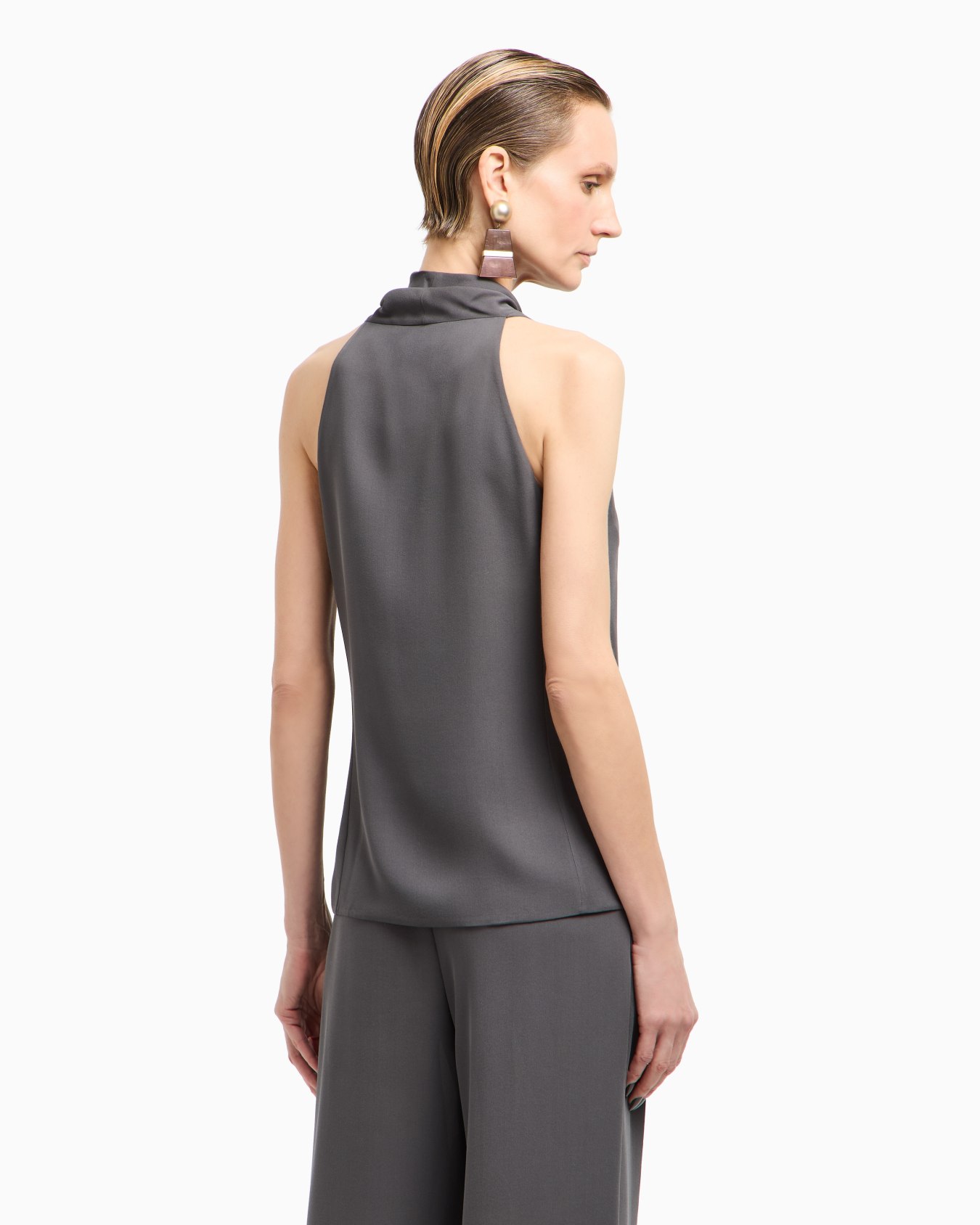 ASV Top aus dreilagigem Seiden-Georgette Folie 3