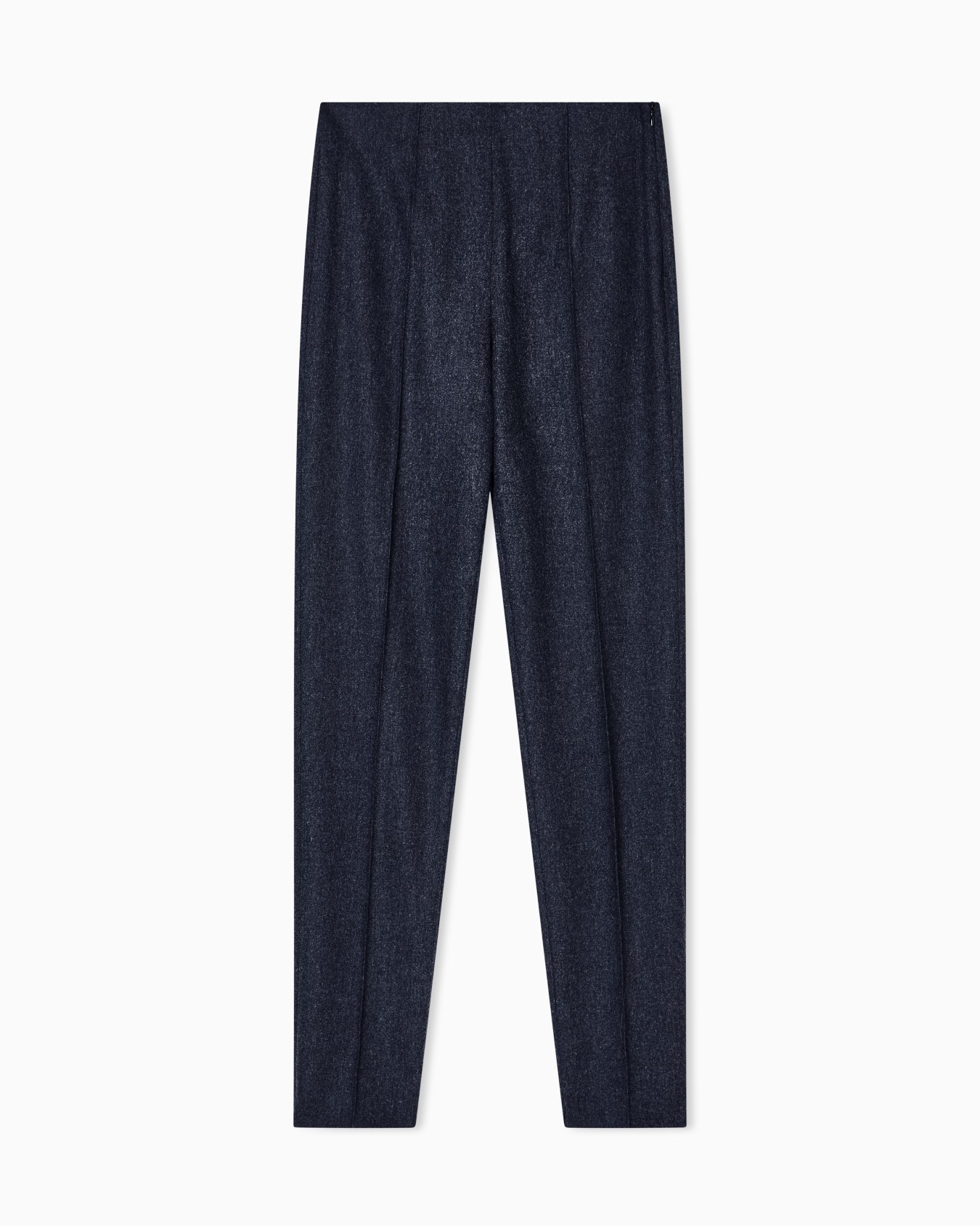 Gerade geschnittene Hose aus Wollflanell und Kaschmir Folie 0
